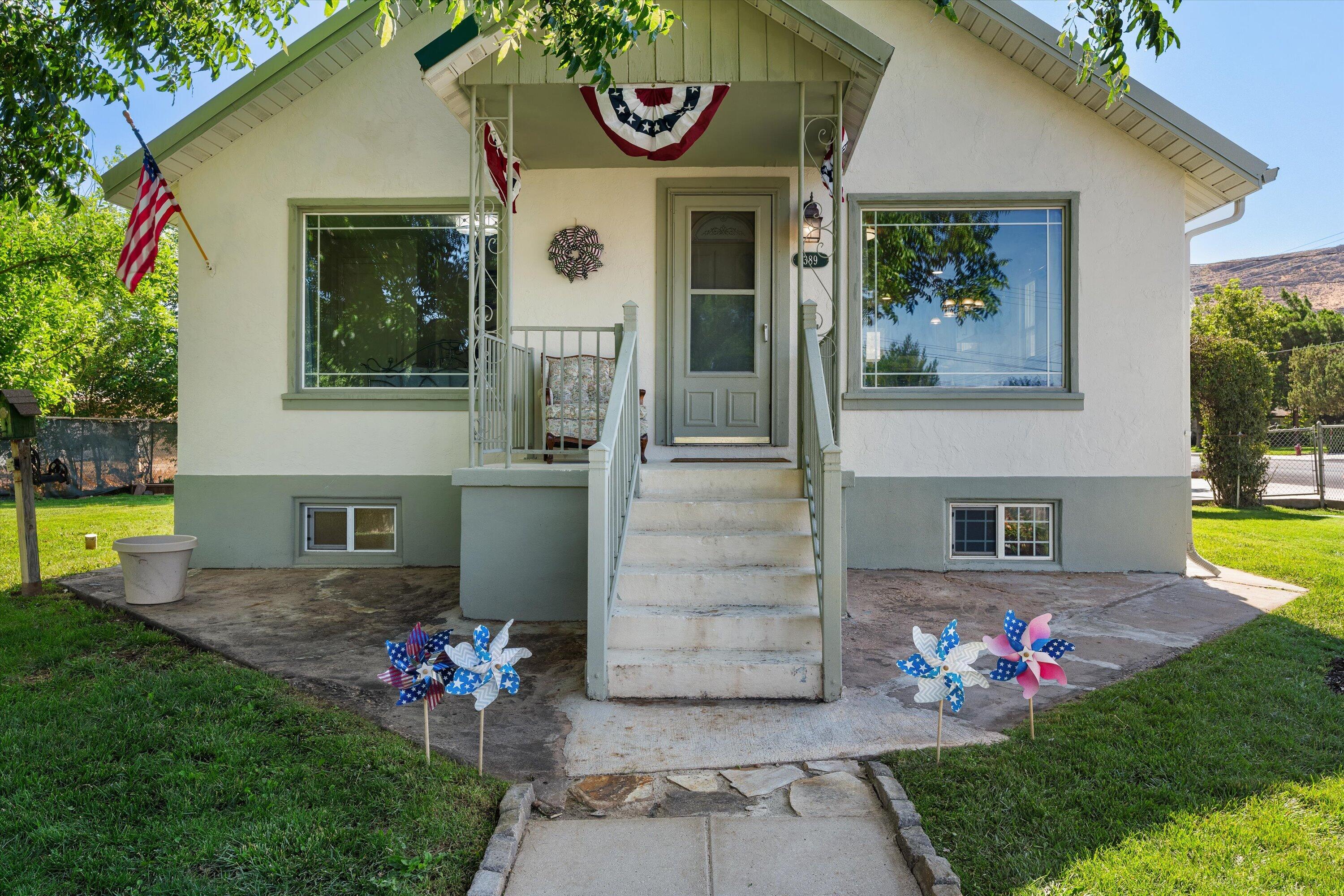 Completely remodeled from top to bottom on a spacious 0.21-acre corner lot in Hurricane's historic south end, this beautifully updated home combines timeless finishes with the charm of an established neighborhood.

Just a few blocks from Hurricane High School, you'll enjoy large, mature shade trees, no HOA, RV parking, and room to add a detached garage or casita. This home offers four bedrooms and two beautifully remodeled bathrooms with more living space than you might expect. The extensive renovation includes a remodeled kitchen with new cabinetry, countertops, and appliances, updated plumbing and electrical, fresh interior and exterior paint, and multiple new HVAC systems for year-round comfort.

The fully fenced yard surrounds the entire property and features a sliding entry gate, creating a secure space where kids and pets can play while still providing convenient access for vehicles, trailers, or RV parking. The detached shed is a blank canvas, ready to be transformed into a workshop, hobby space, home office, gym, additional bedroom, or storage--whatever best fits your lifestyle.

So if you're looking for charm & character, but with the feel of a new home then this is the one. Don't miss your opportunity to own this beautifully renovated gem!