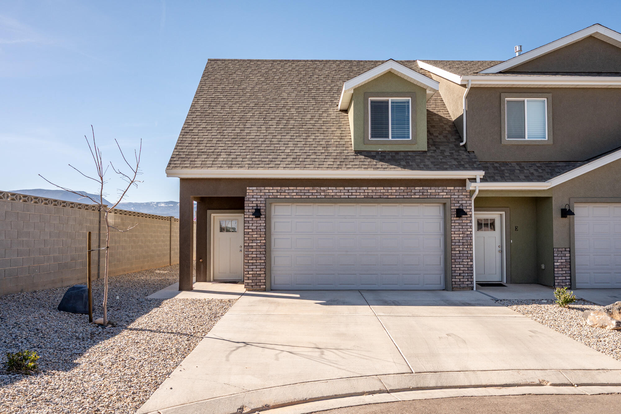 Built in 2023, this well-designed two-story townhome offers 1,480 sq ft of comfortable living in a family-friendly neighborhood. The open-concept main level features a spacious kitchen and living area plus a convenient half bath. Upstairs includes a primary suite with a private full bathroom, three additional rooms, and another full bath. One of the only floor plans available with a true 4th bedroom, this home stands out for its flexibility. Ideal as a starter home, investment property, or affordable second home, with modern finishes and low-maintenance living throughout. Private yard with turf. Community has pickleball court and play area for littles.