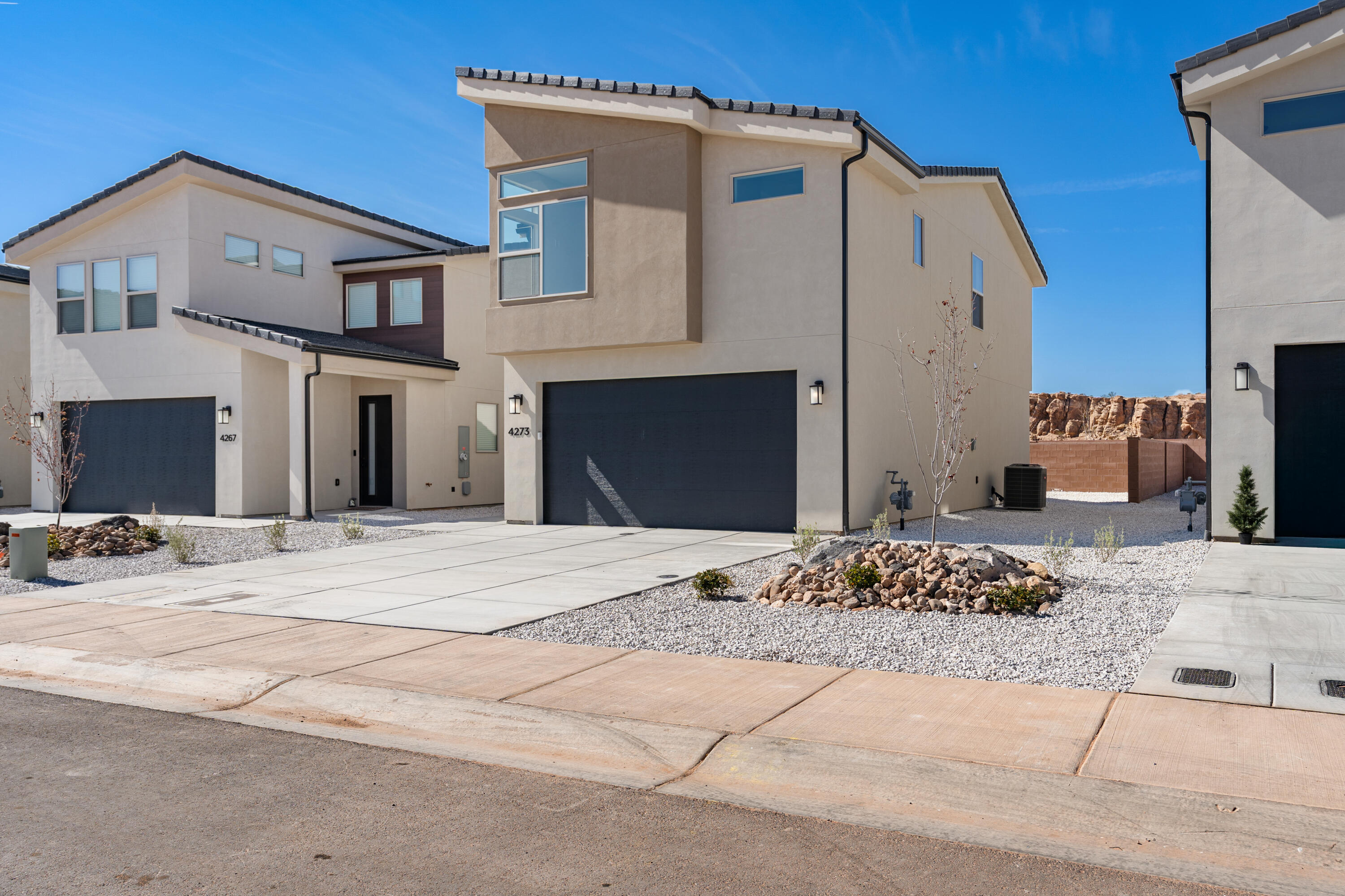 Modern 4-bedroom, 2.5-bath home with a 2-car garage in the brand-new Southern View community! Features include EVP flooring in the kitchen, dining, entry, gathering room, and bathrooms, upgraded carpet in bedrooms, quartz countertops throughout, stainless steel gas appliances, a stylish kitchen backsplash, and painted cabinets. Enjoy a large concrete patio and nearby community amenities. Ask about available lender incentives! Buyer and agent to verify all information. NOTE: Interior and exterior finishes are predetermined and may change. Photos are examples of the finishes are also subject to change.