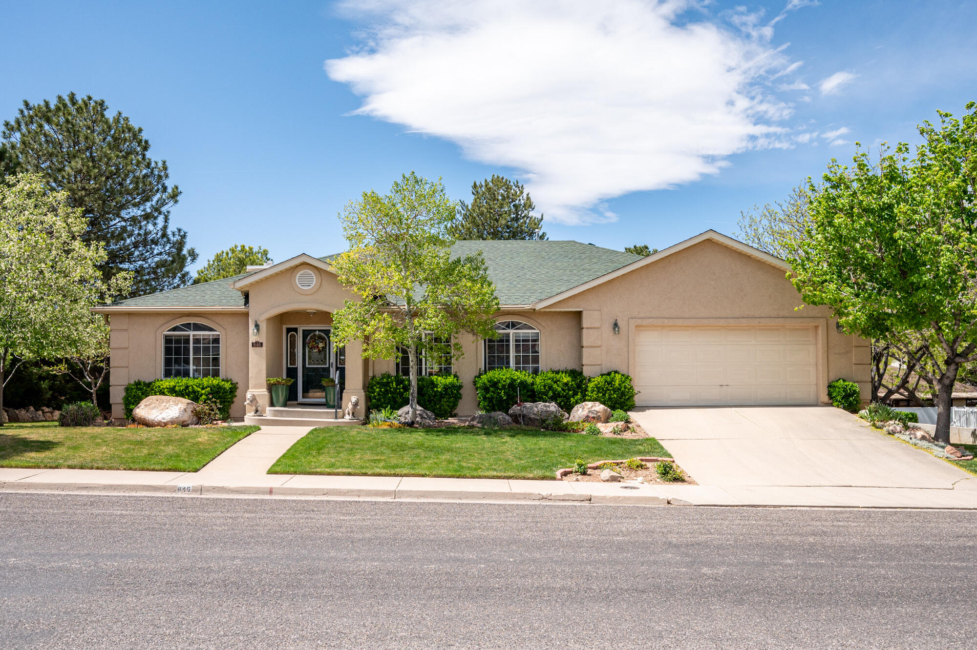 Spacious 5 bed, 3 bath home in a great Cedar City location just minutes from Cedar High School. This well-maintained property features a fully finished basement, offering additional living space perfect for a second family room, game area, or guest setup. Functional layout with multiple living areas provides flexibility for families of all sizes. Enjoy two large decks and a sunroom that provides additional warmth and usable space year-round. Generous bedroom count allows for a home office or hobby space. Located in a quiet neighborhood with convenient access to schools, parks, and amenities.
