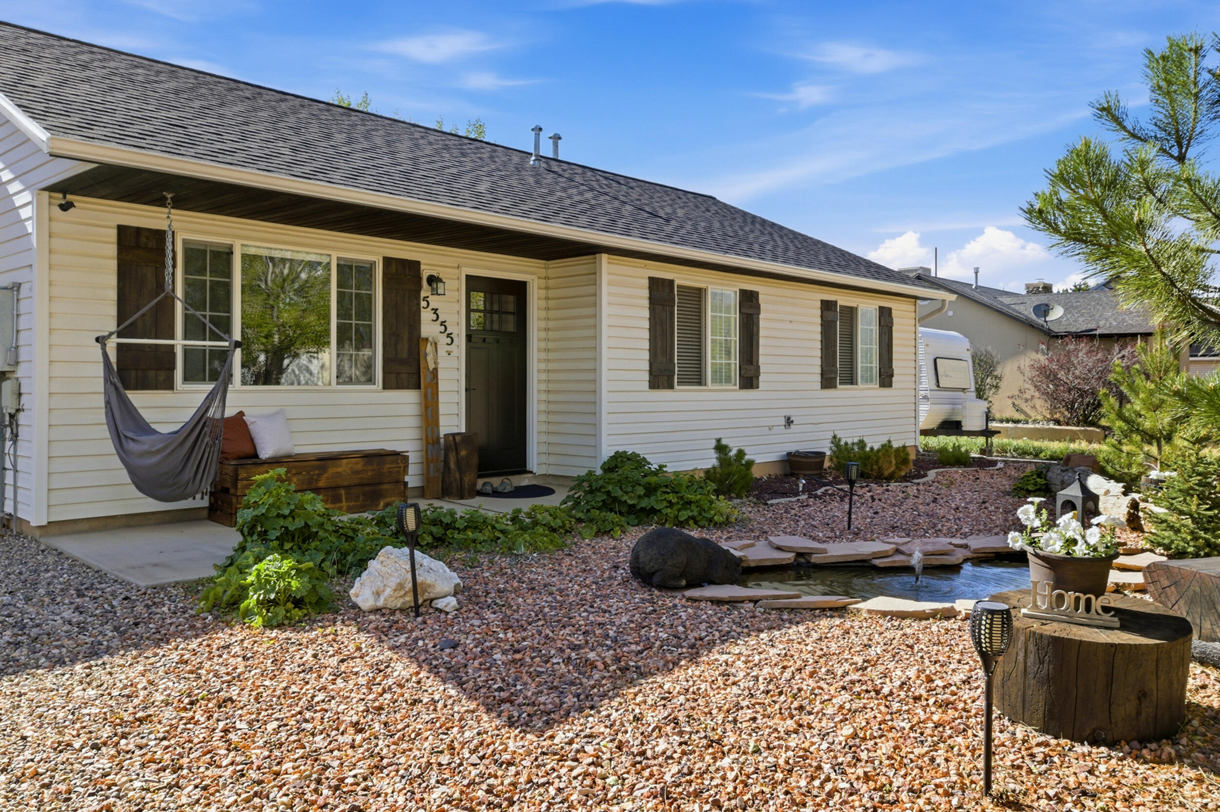 Your first home should feel like a win, and this one delivers. Set on a full half acre in unincorporated Mid Valley Estates with no HOA, this 3-bedroom, 2-bath ranch gives you the breathing room most buyers only dream about. Bring your RV and your big plans.

Inside, vaulted ceilings open things up, while a primary suite with his-and-her closets and a private ensuite bath makes the home feel anything but starter.

The big-ticket items are already handled: the roof, gutters, and HVAC were all replaced in the past two years, and extra attic insulation keeps utility bills honest. Outside, a brand-new 2-car garage built last year anchors a property packed with extras, including a storage shed, chicken coop, and a pond with a low-maintenance pump. Hollyhocks create natural privacy each summer.