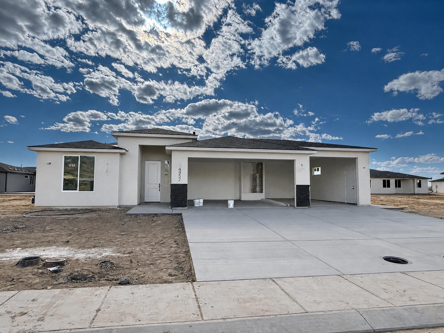 Welcome to The Ammond — a beautiful new construction home in the desirable Valley Gate Estates community! This thoughtfully designed single-level floor plan offers 1,530 sq. ft. of modern comfort, featuring 3 bedrooms, 2 bathrooms, and a spacious 3-car garage. Step inside to find an open-concept layout that perfectly blends functionality and style. The kitchen flows seamlessly into the living and dining areas, creating the ideal space for entertaining or relaxing with family. The private primary suite includes a walk-in closet and a well-appointed ensuite bathroom for added comfort. Enjoy the convenience of single-level living, quality craftsmanship, and the peace of mind that comes with owning a brand-new home. Located in the growing Valley Gate Estates subdivision.