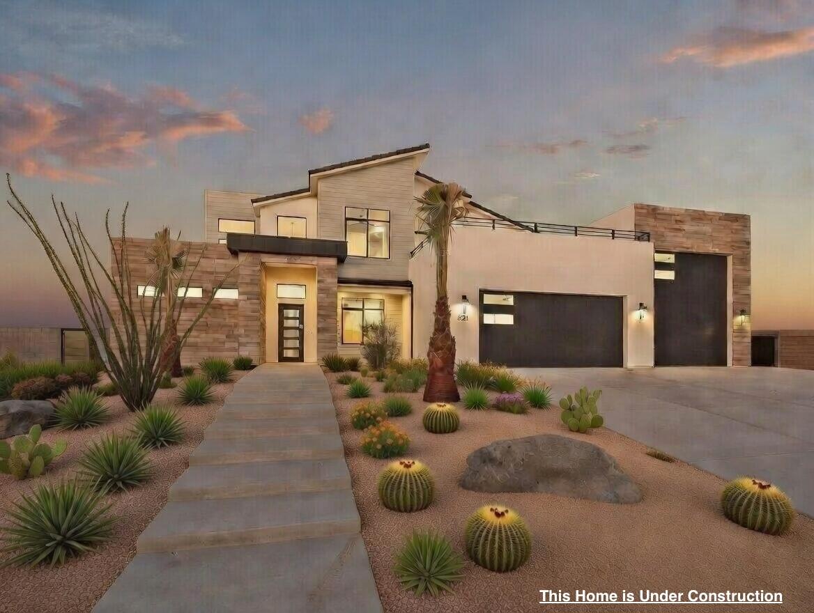 This amazing home sits on nearly ⅓ acres and is the perfect combination of elegance and functionality! The large primary suite on the main floor boasts upgrades from floor to ceiling. The closet is huge with plenty of room for built-ins and a stackable washer/dryer connection. The kitchen is a balance of form and function with the large kitchen island, soft close drawers/cabinets, Built-in refrigerator/freezer, quartz countertops & hidden butlers pantry with under cabinet lighting. A main level casita provides a private retreat for guests or a separate living space. Step in to the private backyard with room for a swimming pool, hot tub, outdoor kitchen etc! The RV garage is 40' long, 16' wide! This is a must see!  Still time to select colors and upgrades!  (Photos are of similar home