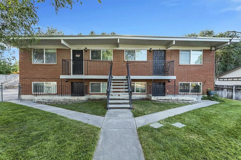 TURNKEY FOURPLEX WITH MAJOR UPGRADES - Great investment opportunity! Well-maintained, fully rented fourplex with major updates already completed. Two units are fully remodeled with new kitchens, baths, flooring, paint, blinds, and dishwashers-one includes a washer & dryer. Third unit has new carpet and paint. Expensive electrical upgrades add long-term value. New front stairs and refreshed side balconies. Ample tenant and guest parking plus storage shed. Please do not disturb tenants. Call agent for details.  Agent is related to seller.