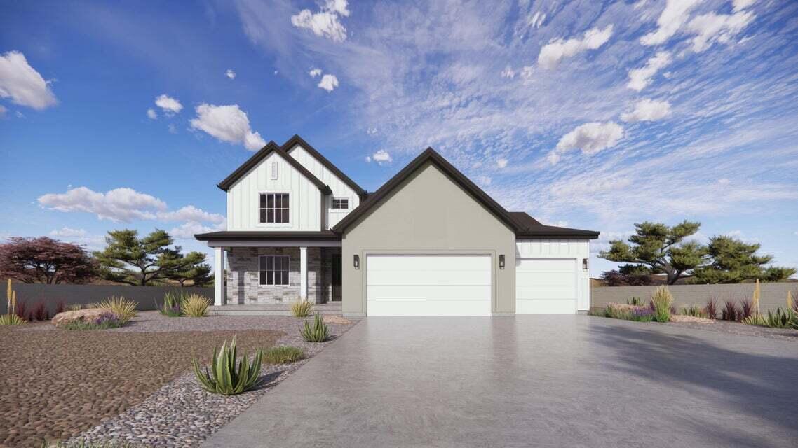 *WALKOUT BASEMENT* Discover your dream home at Fire Rock, a stunning new D.R Horton community in Hurricane, UT! Explore the ''Harmony'' floorplan featuring boosting upgrades and the best part? NO HOA. This inviting two-story home plus basement sits on a view lot and offers a spacious 4 bedrooms, an office, 2.5 bathrooms, and a 3-car garage. Perfect space for a growing family and plenty of room for toys. Ask me about our generous home warranty & special financing when using our in-house lender DHI Mortgage. Improving quality of life here with its prime location, Fire Rock is truly a gem. Don't miss out on the opportunity to make it your own.