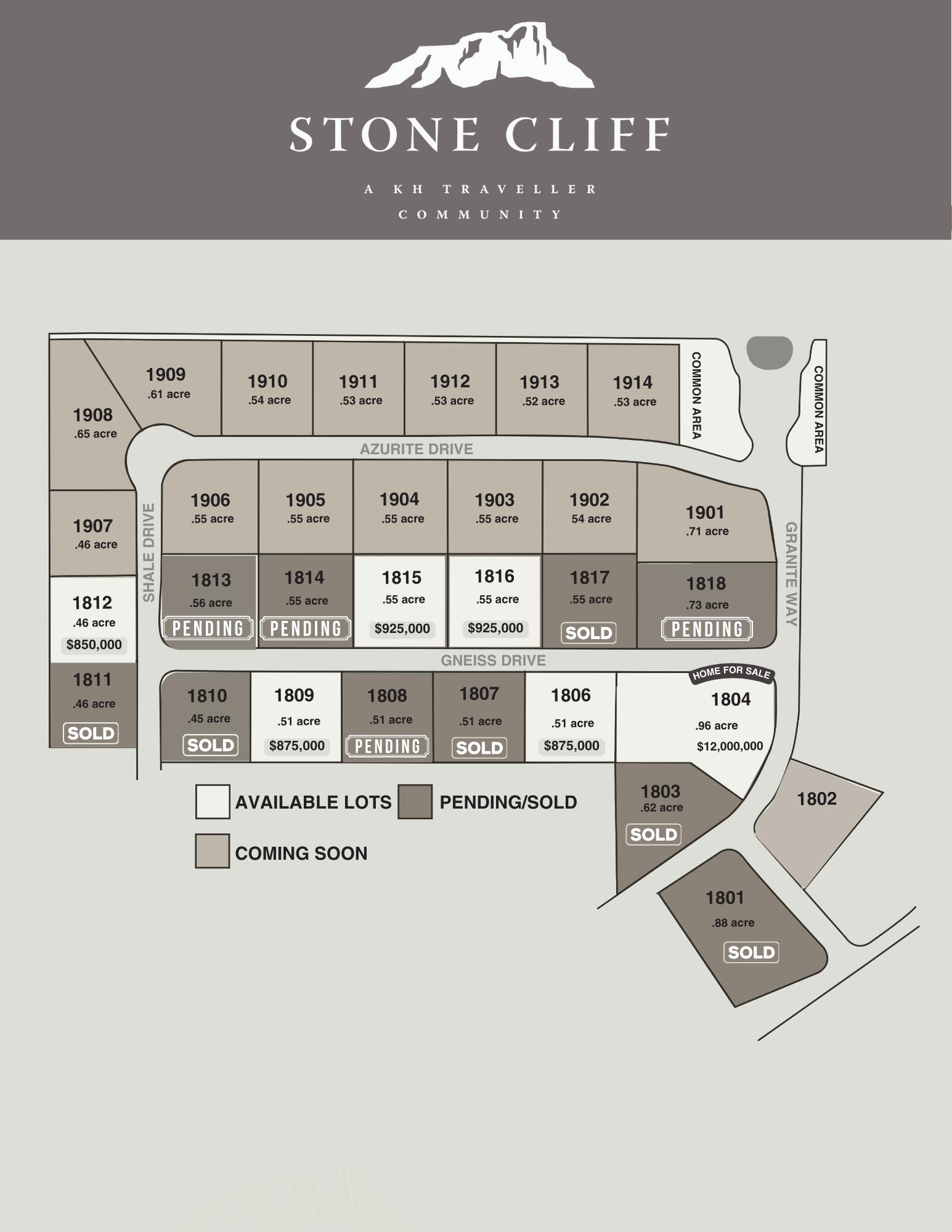 STONE CLIFF - Land