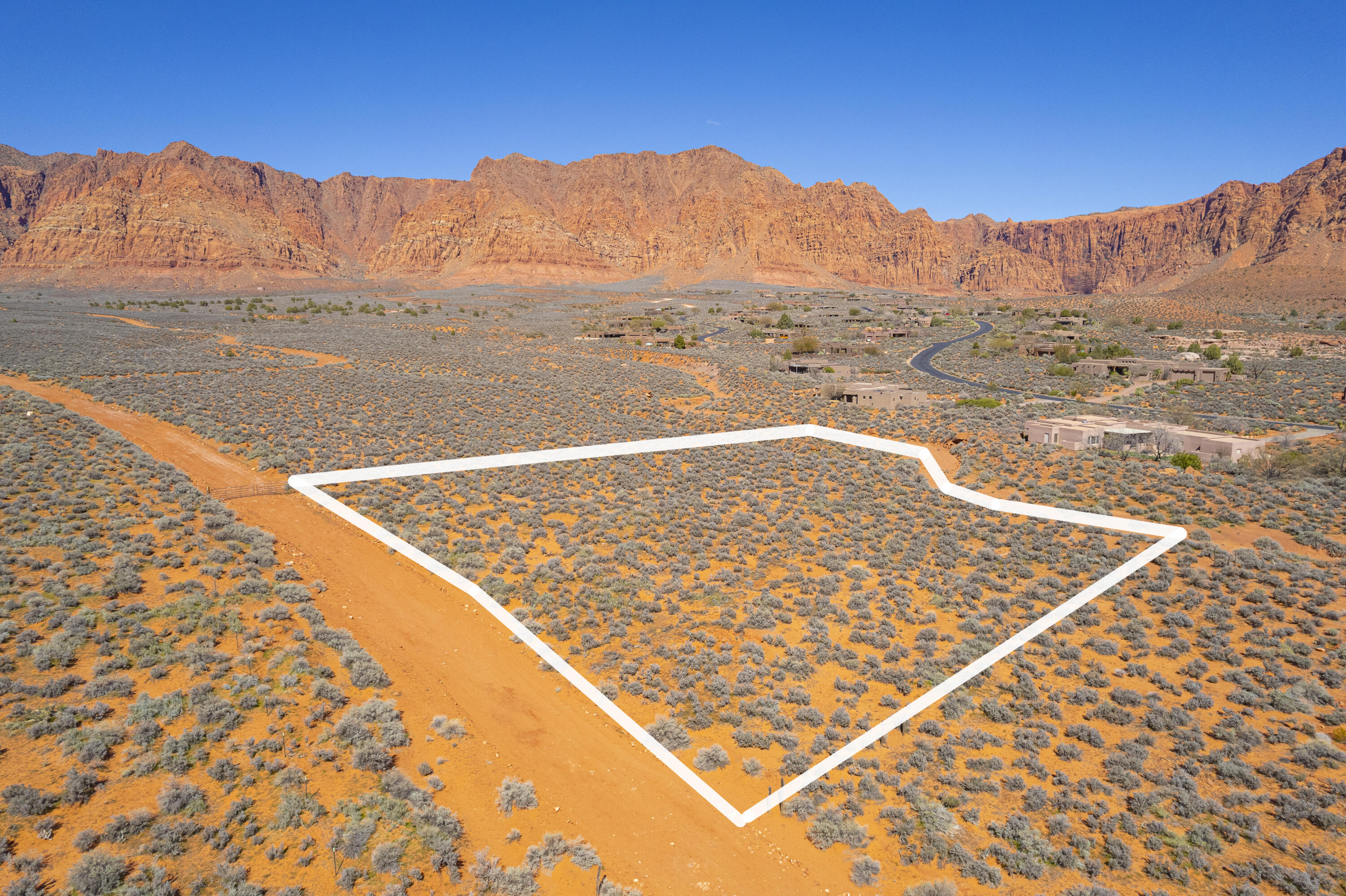 Exceptional 1.42 acre Kayenta view lot near Rock Park is perfectly suited to maximize Santa Clara River Valley and Kayenta Cliff views. This private estate-sized building site will easily fit every aspect of your new dream home. Treat yourself to inspiring surroundings of magical red rock cliffs, waterfalls after a desert downpour, the 6000-acre Santa Clara River Reserve, world-class hiking and biking. Near Kayenta Art Village shops and Xetava Gardens Cafe, limitless recreation and so much more. Bask under star-filled night skies and enjoy the wondrous gifts that Kayenta's landscape has to offer. This lot is not currently part of the H.O.A. and will be incorporated when permits are issued. Owners have a Letter of Intent from the Kayenta Developer to stub in utilities when permits are pulled.