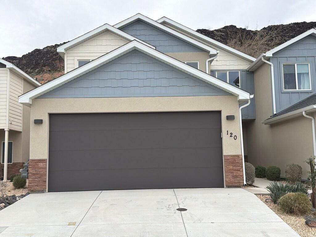 HUD-owned Silver Sage townhouse offering a rare duplex-style design with only one shared wall and a larger lot than many townhome developments. Built in 2022, this 4-bedroom, 2.5-bath home features an open floorplan with an impressive open staircase with multiple points of storage under the stairs along with upgraded iron-style railings that create a bright, spacious, open feel throughout the main living area. The kitchen and living spaces flow easily to the fully fenced backyard, providing more outdoor space than typically found in townhome communities.
Unique architectural upgrades include oversized iron-style front entry doors and a custom multi-point locking rear door system leading to the backyard. The property also includes a two-car attached garage, rear patio, and additional exterior storage. The Silver Sage community HOA provides exterior building insurance, front yard maintenance, and common area upkeep, helping simplify ownership.
Located in Hurricane with convenient access to SR-9 and nearby shopping, recreation, and Southern Utah outdoor attractions.
Property is being sold as-is. Some appliances are missing and minor cosmetic repairs are needed, offering an opportunity for buyers to add their own finishing touches.
HUD home sold ''AS-IS'' by electronic bid only. For a property condition report, Forms and Availability please visit www.HUDHomeStore.gov BIDS OPEN 03/16/2026. Submit ALL Electronic Bids at www.HUDHomeStore.gov using FHA Case #523-118651. Available beginning 03/16/2026 for Owner Occupants Non-Profit & Government Agencies.