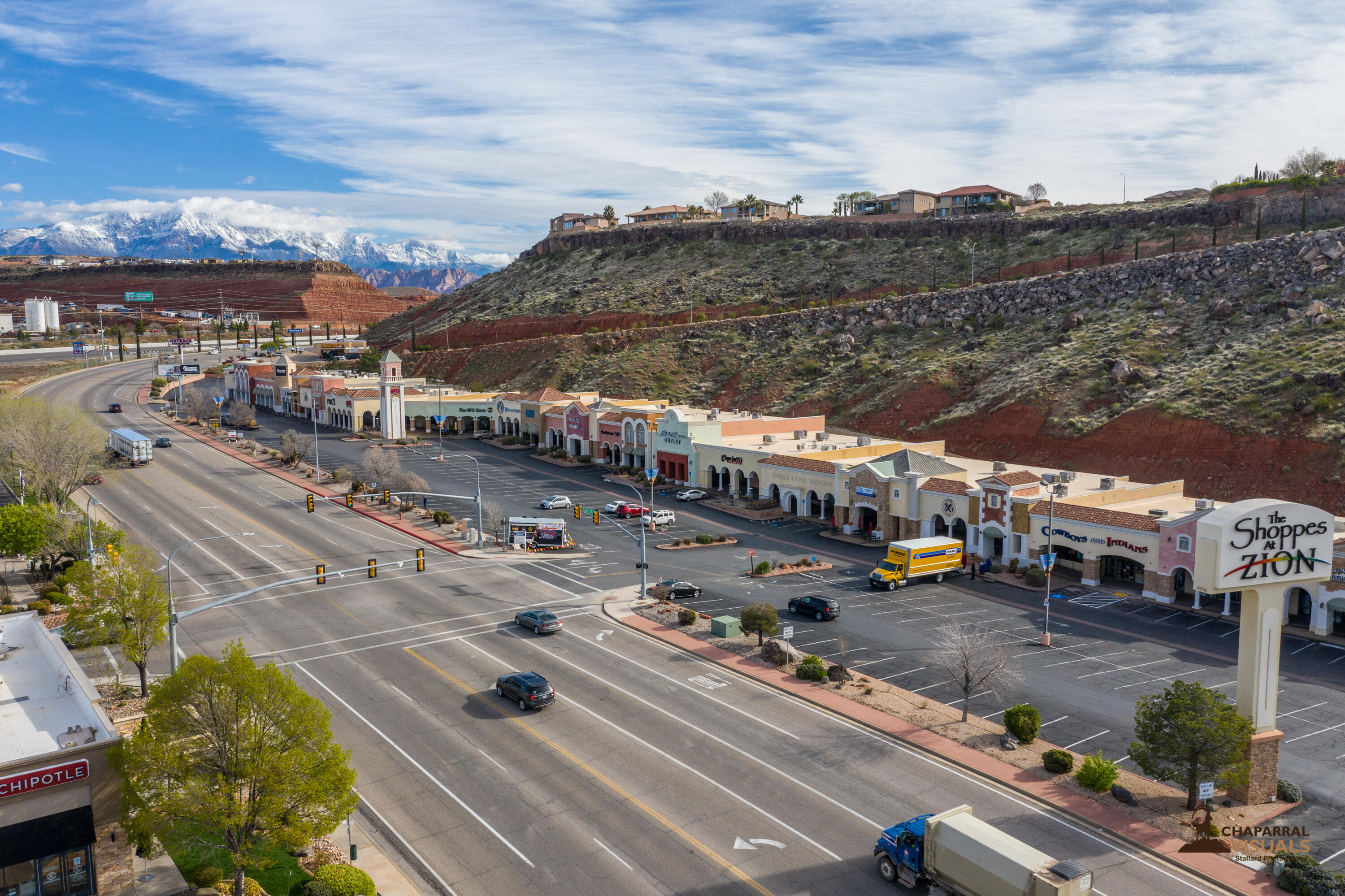One retail shop available now, approx. 2,299 SQFT, located in The Shoppes at Zion, a bright and clean center in the heart of St. George. This location has instant Interstate 15 access with heavy local and tourist traffic. There is an on-site Property Management Office and a marketing program in place! Listing information deemed reliable, buyer to verify. Price is determined by lease terms.