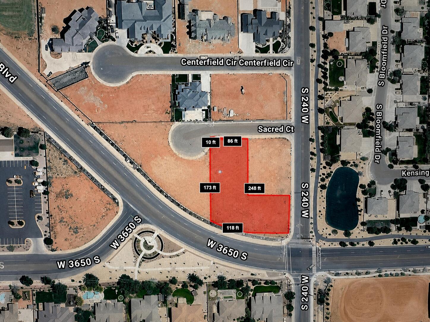 Temple View subdivision, luxury lot close to schools, shopping, restaurants and recreation. Bring your own builder.  Must be sold with lot 3 making it a .91 acre lot for $744,000. Lot 3 is MLS #26-269644.
