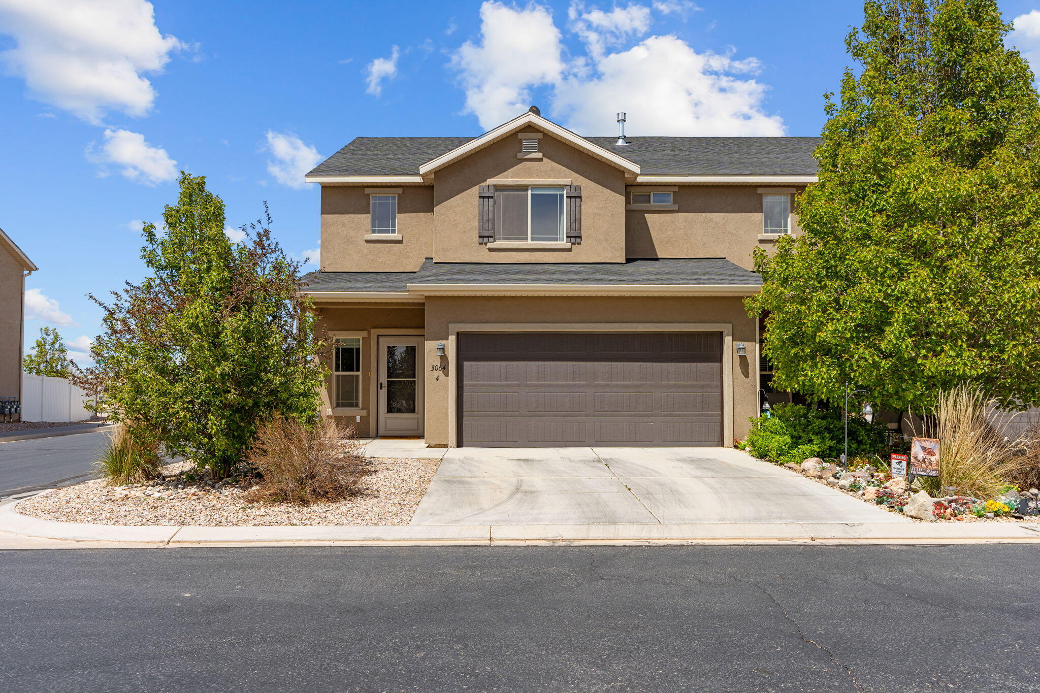 Charming Corner Unit in Prime Sycamore Location!
This beautifully maintained twin home offers the perfect blend of comfort and convenience. Situated as a desirable corner unit, this townhome features an open-concept kitchen and living area--ideal for both relaxing and entertaining.

Enjoy a spacious primary bedroom, with the added convenience of laundry located on the same level as all bedrooms. Step outside to a private, low-maintenance backyard complete with turf--perfect for enjoying outdoor space without the upkeep.

Additional highlights include an oversized two-car garage and pride of ownership throughout. Located in the sought-after Sycamore community, this home is close to everything you need.

Don't miss your chance to make this inviting home yours--schedule a showing today!