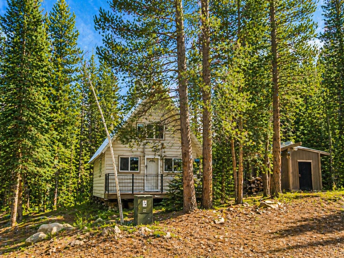 Escape to the mountains with this charming 3-Bedroom, 1-Bath Cabin on .54 acres wooded lot in Zion View Mtn Estates. Recently refreshed with new furniture, carpet, and paint. This partially updated cabin is move in ready and perfect for weekend getaways/summer adventures. The primary bedroom is conveniently located on the main floor, with two additional bedrooms upstairs that will sleep 8. Essential utilities are already in place, including water meter, septic, and solar power. Offering convenience and self-sufficiency. The property features a beautiful, wooded setting with plenty of space for RV parking and outdoor living. Enjoy peaceful mornings, cool mountain breezes, and quiet, private atmosphere Duck Creek is known for. Minutes from fishing, hiking, UTV/Snowmobile trails and so much more.