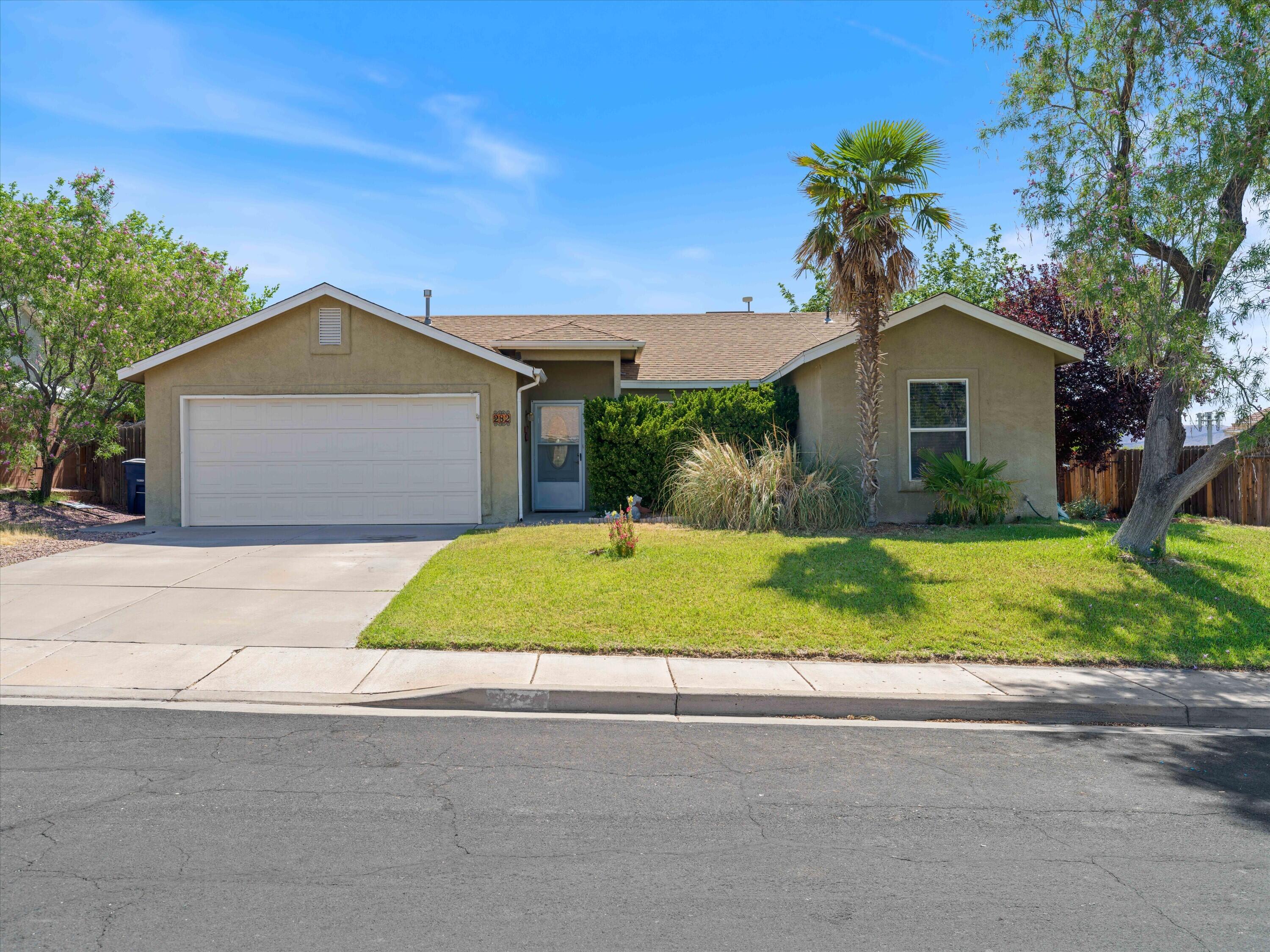 This darling home is convenient to shopping, schools, walking paths, parks and much more!  All on one level this 3 bedroom 2 bath 2 car garage home has a desirable split floor plan and extra large sunroom. Home backs up to Panarama Elementary School and walking path.