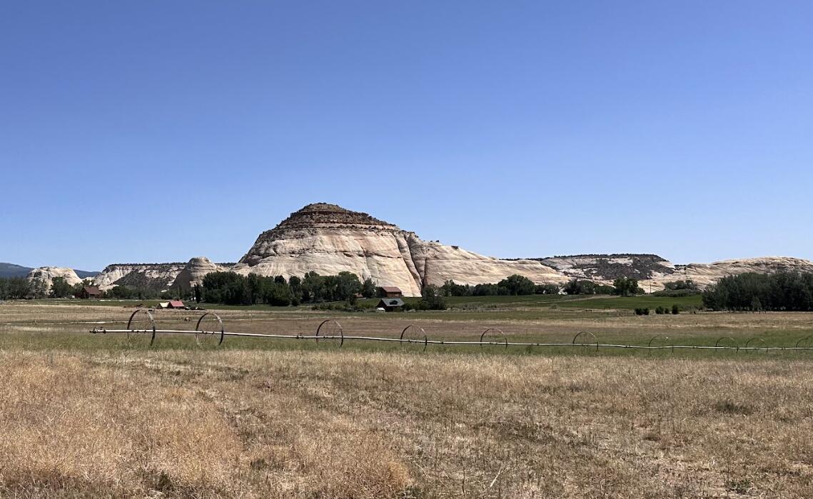 80 acres, 29 A class water shares, two wells, two homes, one barn, 4 wheel lines with power movers, a water storage pond, AND views that rival any in Utah!
Deer Ranch is an exclusive property for a buyer seeking their own slice of heaven away from the hustle and bustle of urban living.
Located just off Utah's iconic Scenic Byway 12 in Boulder, Utah, Deer Ranch has views into the Grand Escalante Staircase National Monument, Sugarloaf mountain, and the serene Lower Boulder valley. 
With two homes and two RV pads already located on the property you can start enjoying this peaceful retreat immediately, or rent the spaces out to help fund the building of your dream home on the elevated pad at the north end of the property- where power, septic, and a well are already in place, just waiting for the new owner to build a custom home.
The listed square footage is the combined square footage of both existing homes. The primary residence is an open floor plan with a full kitchen and 1 Bedroom/1 Bath. It is beautifully finished inside with timber beams and wood floors throughout.  The second home on the property is small but cozy, also 1 Bed/1 Bath.

Lot line photos are for general reference only. All info to be verified by buyer/buyers agent.