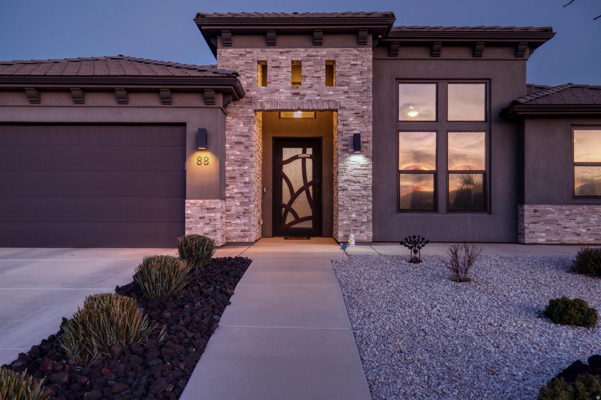 Spacious 2,790+ Sq Ft Custom Home with 5-Bedroom Potential This beautifully designed single-level custom home offers over
2,790 sq ft of modern living with upgrades throughout. The interior features 9' ceilings, tile floors with upgraded carpet, and a
massive primary suite with spa-inspired bath and oversized walk-in closet. Flexible floor plan includes 3 bedrooms plus an office
and flex room-both with closets-making up to 5 true bedrooms, along with an oversized pantry for storage. The gourmet kitchen
is a chef's dream with Bosch induction cooktop, double ovens, refrigerator, extended 9' custom cabinetry with soft-close doors,
and granite countertops in an open layout ideal for entertaining. Smart and efficient, this home is wired with Cat6a in every room
(10-gig capable), equipped with a 7.1 surround sound system, two zoned HVAC units, and Tech Shield radiant barrier roof
sheeting. Bedrooms are designed with soundproofing and fireproofing for added peace of mind. Outside, enjoy an oversized 3-
car garage with 240V EV plug, outdoor outlets for holiday lights, brick walls, metal gates, extended driveway and walkway for
strong curb appeal, plus a backyard ready for your finishing touches. Extras include two 8x5 Lifetime sheds, outdoor BBQ stubout,
soft water system, and Hide-a-Hose central vac system. Furniture and select appliances are also available for purchase.
This home combines energy efficiency, smart technology, and versatile living spaces-perfect for today's lifestyle.