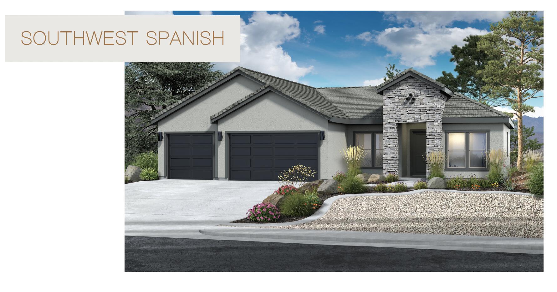 The long-awaited Denali floor plan is now available! Enjoy quality craftsmanship and thoughtful design in this refined home featuring durable 2x6 exterior construction and large windows that fill the space with natural light. This home has over $71K worth of elevated upgrades. The open-concept great room creates the perfect gathering space to stay connected and be part of every special occasion--complete with fireplace. The kitchen shines with upgraded appliances, a stylish tile backsplash, a huge 5 ft by 7 ft island with quartz countertop, and soft-close cabinets. Retreat to the primary suite featuring large windows, a walk-in closet, and zero-step entry shower for added comfort and convenience. Step outside to a covered patio ideal for relaxing or entertaining. The extended-width, fully finished garages offer ample room for vehicles, storage, and hobbies to accommodate the lifestyle of southern Utah. Residents enjoy access to an exclusive community pool and bath house, perfect for enhanced comfort where family and friends can relax and enjoy the sense of belonging. Located in the Divario master-planned community, you're just minutes from golf courses, extensive hiking and biking trails, shopping, and dining--yet surrounded by quiet serenity and breathtaking red mountain views--the balance between accessibility and escape! Please ask about available Preferred Lender incentives and seller incentives that add even more value to this home--schedule your private showing today to experience this exceptional home for yourself!

Photos are of same floor plan with similar finishes.