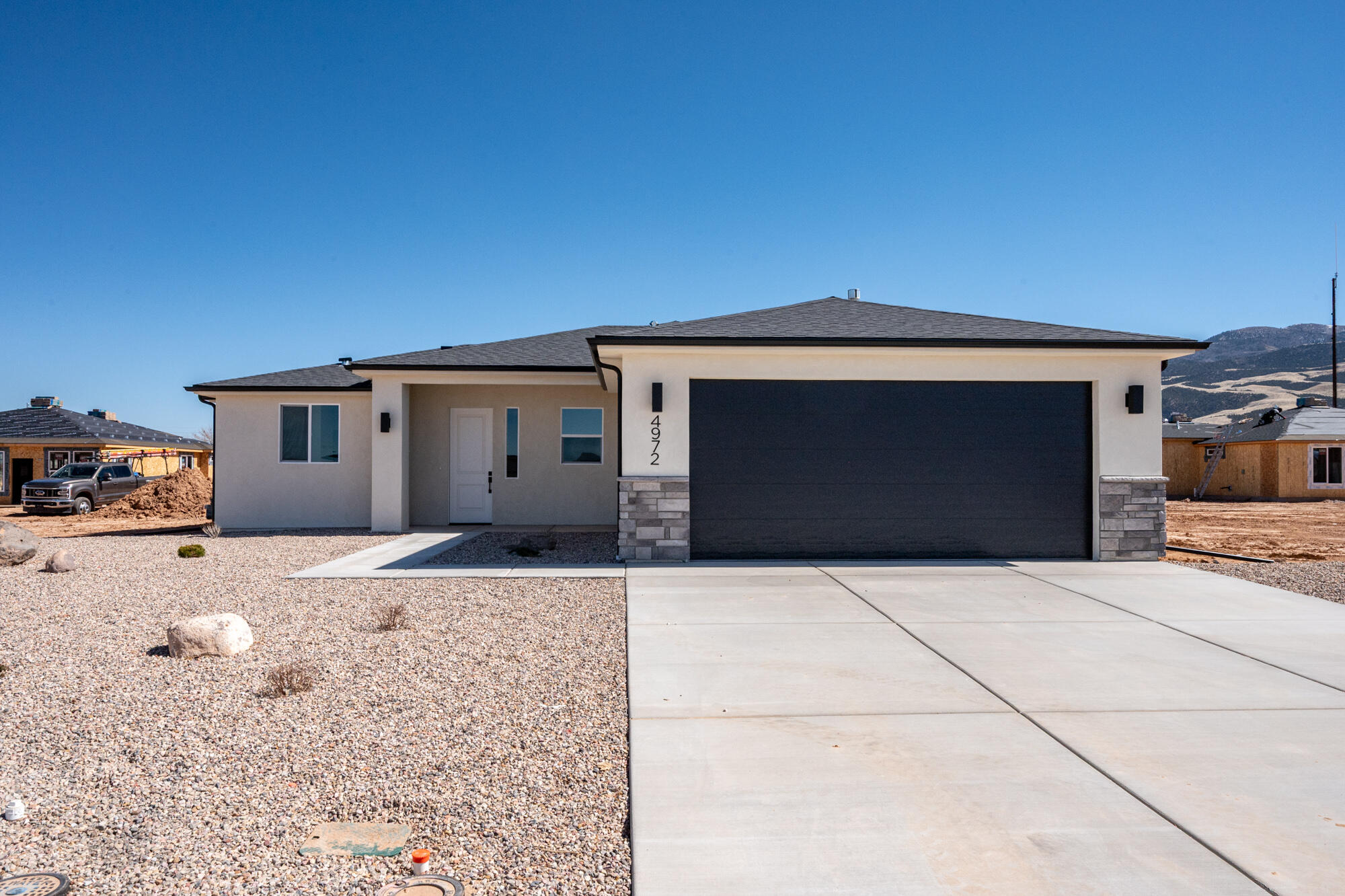 Welcome to The Martin — a beautiful new construction home in the desirable Valley Gate Estates community! This thoughtfully designed single-level floor plan offers 1419 sq. ft. of modern comfort, featuring 3 bedrooms, 2 bathrooms, and a 2-car garage. Step inside to find an open-concept layout that perfectly blends functionality and style. The kitchen flows seamlessly into the living and dining areas, creating the ideal space for entertaining or relaxing with family. The private primary suite includes a walk-in closet and a well-appointed ensuite bathroom for added comfort. Enjoy the convenience of single-level living, quality craftsmanship, and the peace of mind that comes with owning a brand-new home.