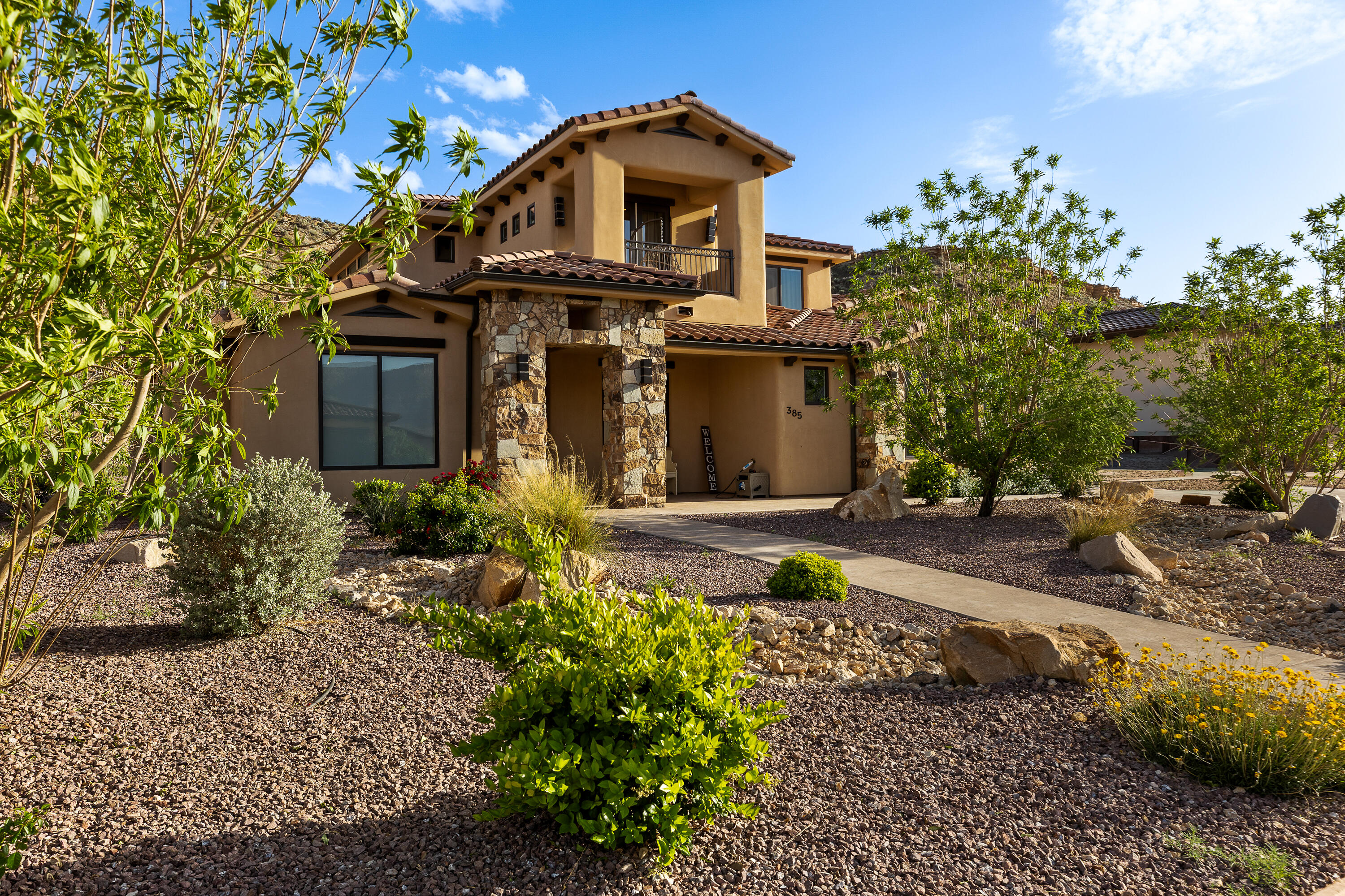 Just across the Virgin and tucked into some of Southern Utah's most stunning scenery, this exceptional home sits just 10-15 minutes from Zion National Park, offering quick access to iconic hiking, cooler mountain-influenced summers, and unforgettable views in every direction.
Set on a generous lot, the property provides privacy, open space, RV parking, and plenty of room for all your outdoor toys—perfect for those who love to explore everything this area has to offer. Whether it's hiking, biking, off-roading, or weekend adventures in Zion, this home is designed to support an active Southern Utah lifestyle.