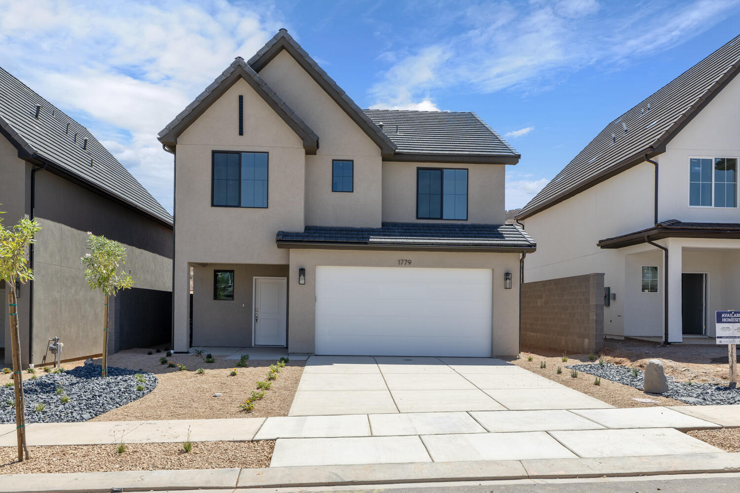 This is our desirable Bryce floor plan, with 4 bedrooms, 2.5 baths, 2-car garage! Long Valley is an upcoming community with amazing amenities including club house, pools, hot tub, pickleball courts, playground, walking and biking trails and so much more! Using Dixie Power, and the home efficiency build of D R Horton homes, this value home is ready for purchase. Pictures are of a model of similar floor plan, actual finishes, upgrades, or elevation may vary. Square footage is provided as a courtesy and based on building plans.