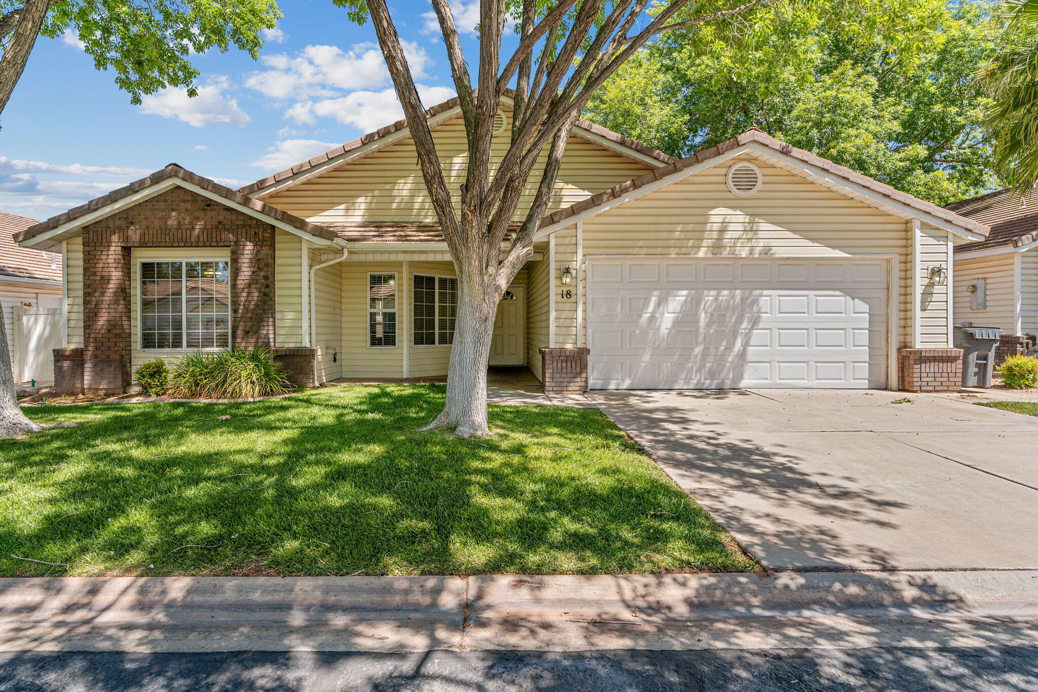 This home is tucked away on a quiet street with beautiful mature landscaping that gives the property such a peaceful, established feel.

Priced under $400K, this home is an incredible opportunity whether you're looking for a first home, primary residence, second home, or investment property. Great location and a lot of potential. Come see the value for yourself. Buyer to verify all information.