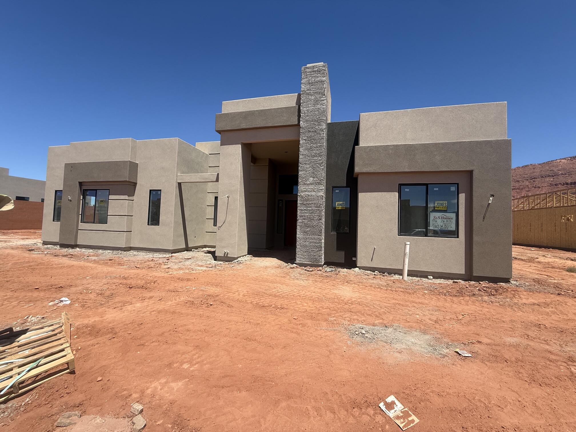 Large lot, giant slider in the great room, , casita, a view, epoxy garage floor, wired for surround in the great room, and a 41.7 ft deep RV garage with RV parking on the side.  The floor plan is open and light. The finishes are high-quality and beautiful: stunning iron door, combo of painted and knotty alder cabinets, gorgeous countertops,  GE CAFE appliances, and Delta plumbing fixtures.  Close to hiking and biking trails.