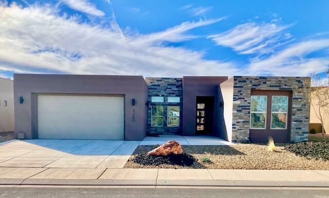 Significant price reduction. Exceptional value below recent appraisal! Incredible price for this two year-old rambler, slightly used, like new at Sand Hollow Resort, comes fully furnished, turnkey, incredible open floor plan with LVP Flooring, stainless appliances, quartz countertops, 8 foot doors, oil rubbed bronze hardware and huge windows. Office currently being used as a bedroom with a wardrobe for the close. Located next to the golf course enjoy discounted green fees in pro shop and restaurant. Three pools, pickleball, playground and volleyball. Outdoor enthusiast dream! Sand Hollow State Park 2 minutes away, Four wheel/ATV in the dunes, 20 minutes to Zion National Park, biking, hiking and boating! CCRs have been modified, HOA is at the maximum nightly rentals . 30 day rentals or more allowed . Call agent for details . Home is occupied. Buyer and agent to verify all information.