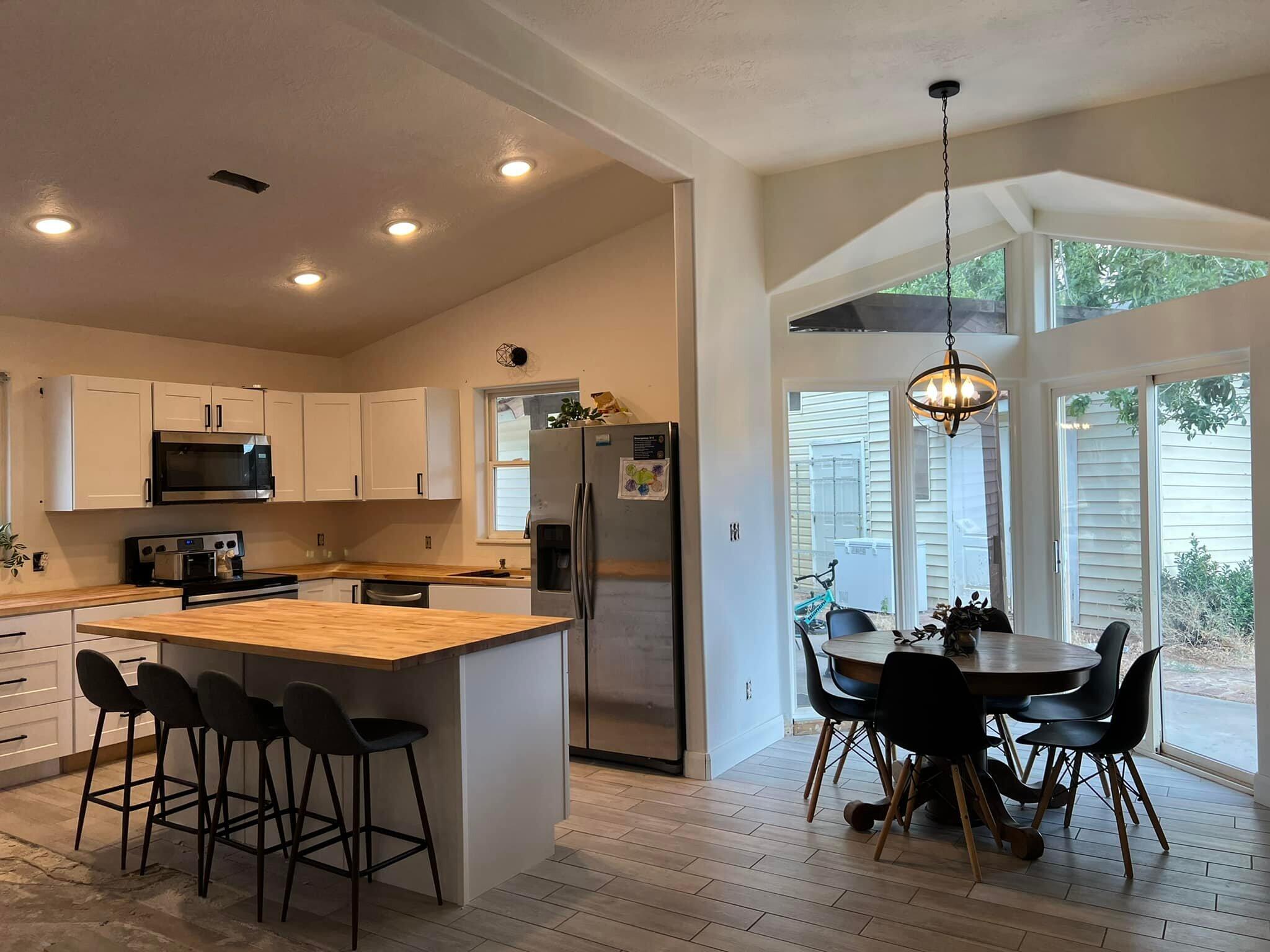 Welcome to this investor opportunity or house-hack special in the heart of Hurricane! This home has NO HOA with a floorplan that maximizes income with three distinct spaces: a spacious 2-bed/1.5-bath main residence with full kitchen/laundry, plus two private studios. All bedrooms / suites feature a mini-split for custom comfort.

''The Garden Suite'' Private back entrance. 1 br, 1 bath studio with kitchenette

''The Studio Suite''  Private right-side entrance. 1 br, 1 bath studio with kitchenette. Optional access to laundry via a double-deadbolt door.

Prime location! 23 miles to Zion NP, 0.2 miles to Pioneer Park, 0.6 miles to the city park, and 0.4 miles to Hurricane Laundromat for studio tenants.

Disclosure: Many interior photos prior to tenants occupying the home.