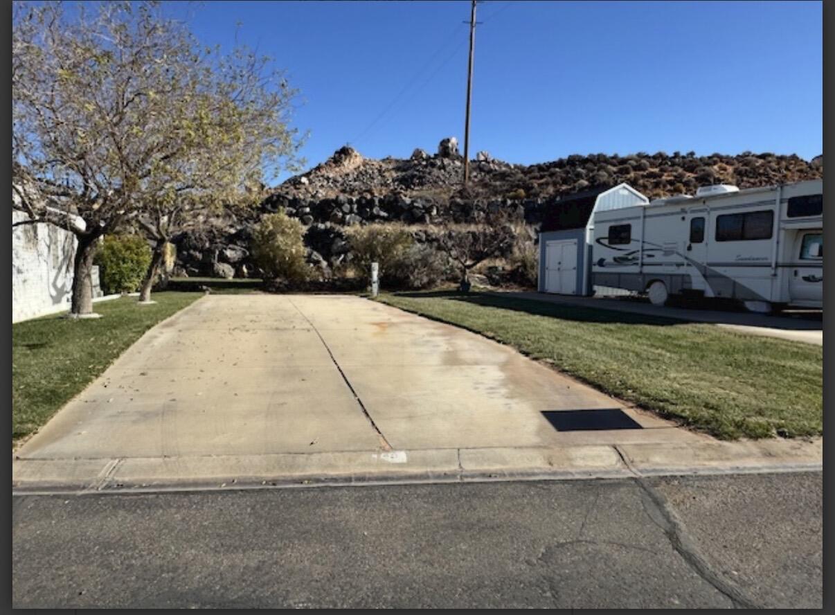 RV lot Only! Whether you're seeking a full-time home base, a weekend getaway, or an investment opportunity, this RV pad is your ticket to life in Southern Utah's Spectacular Outdoors!  Conveniently located near HWY 9- close to Zion National Park, local dining and recreation.  Call agent with any questions.  The Pad is currently being rented on a month to month bases. 30 days notice will need to be given to vacate for possession.