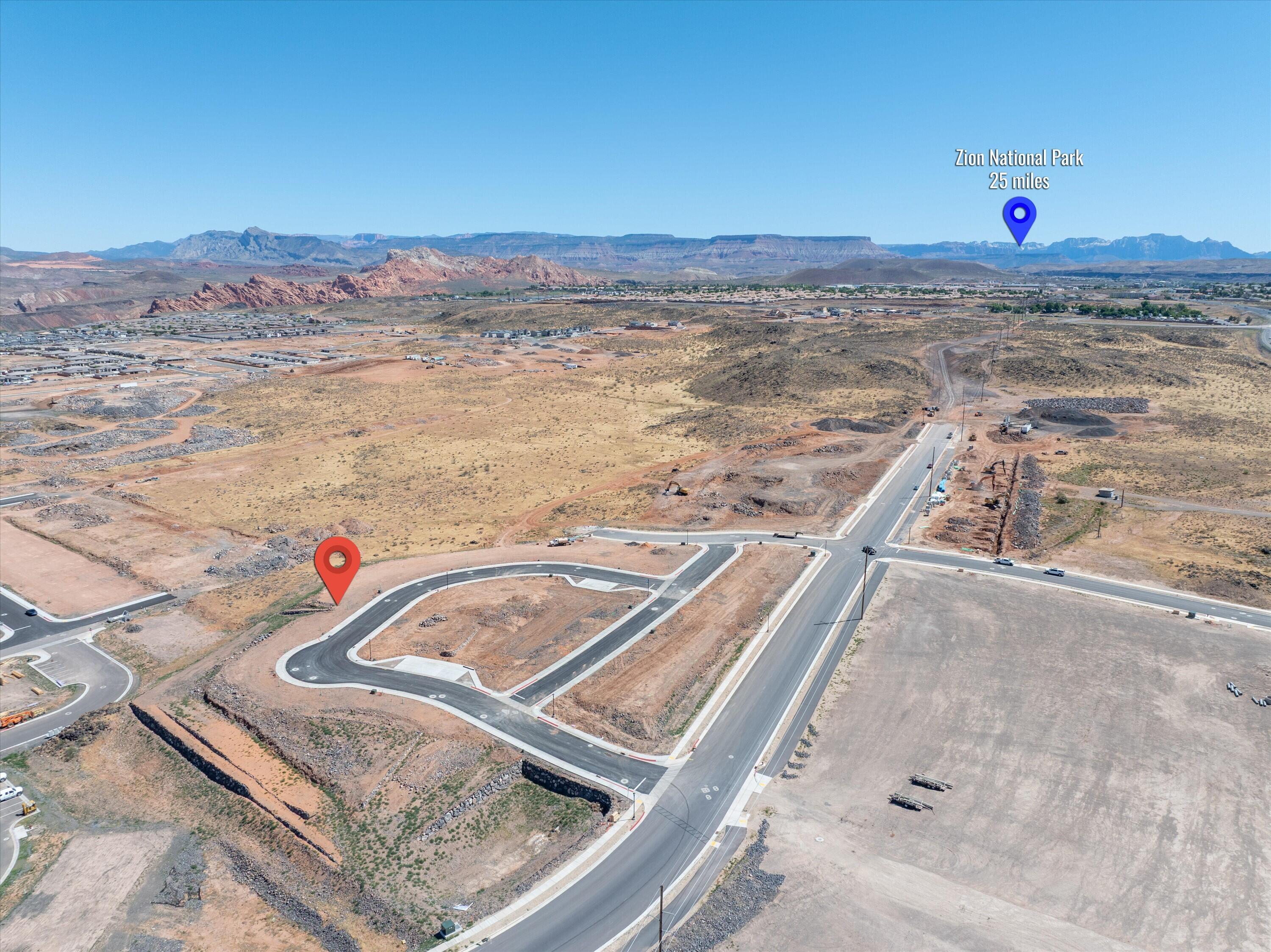15 subdivided and pad-ready rim lots with views in every direction. This is a great opportunity for the right builder to showcase their skills on these premium-view lots in the heart of Hurricane Valley.