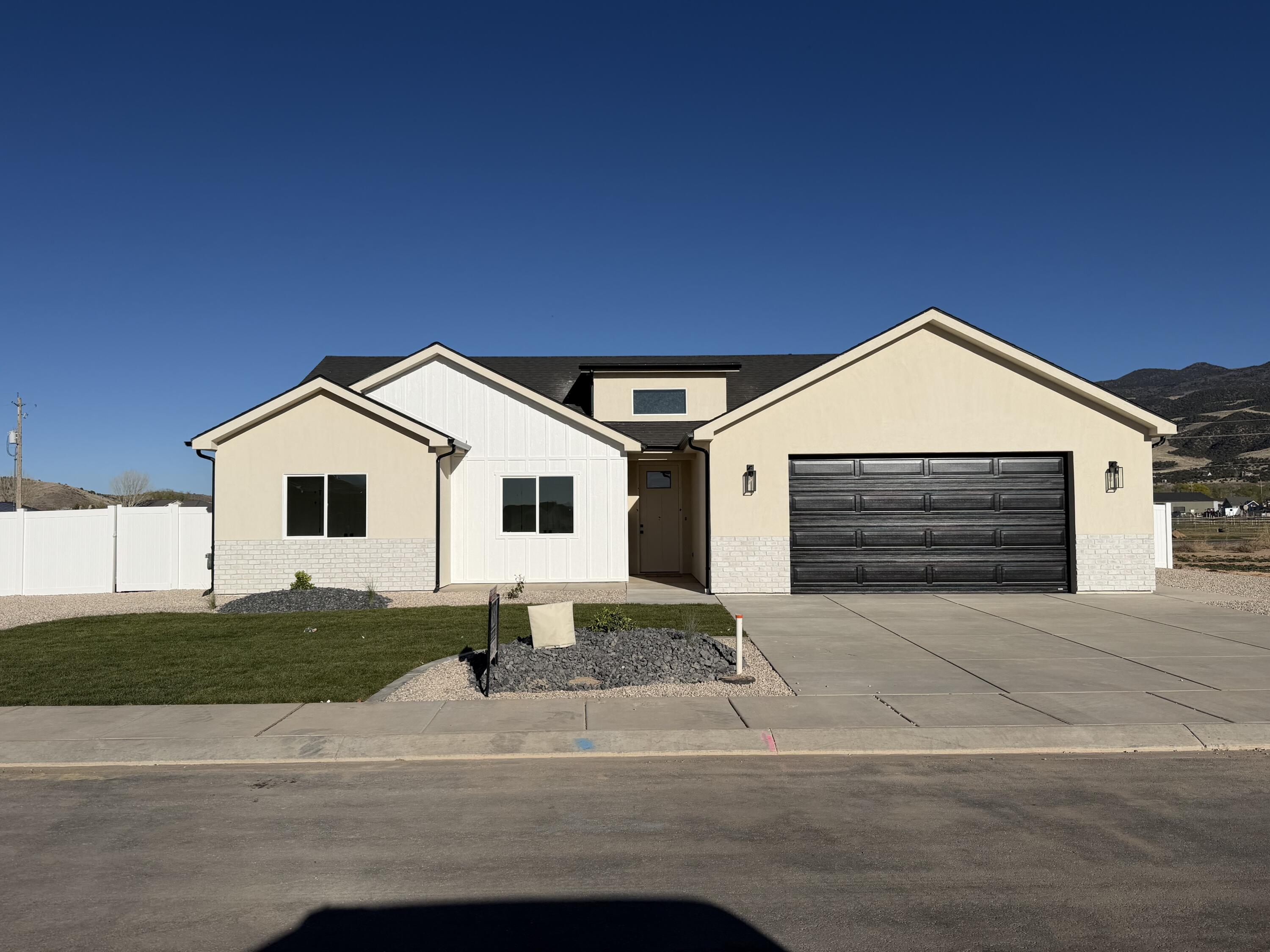 NEWLY FINISHED!!! Welcome to this beautifully built new construction home in a brand-new subdivision within a rapidly growing community. Thoughtfully designed and built with quality in mind, this home comes fully fenced and front yard landscaped, offering move-in-ready convenience and privacy. Enjoy a prime location close to schools, shopping, and everyday amenities, making daily life easy and accessible. A perfect blend of modern living, comfort, and location--don't miss your chance to be part of this exciting new neighborhood. Owner/Agent