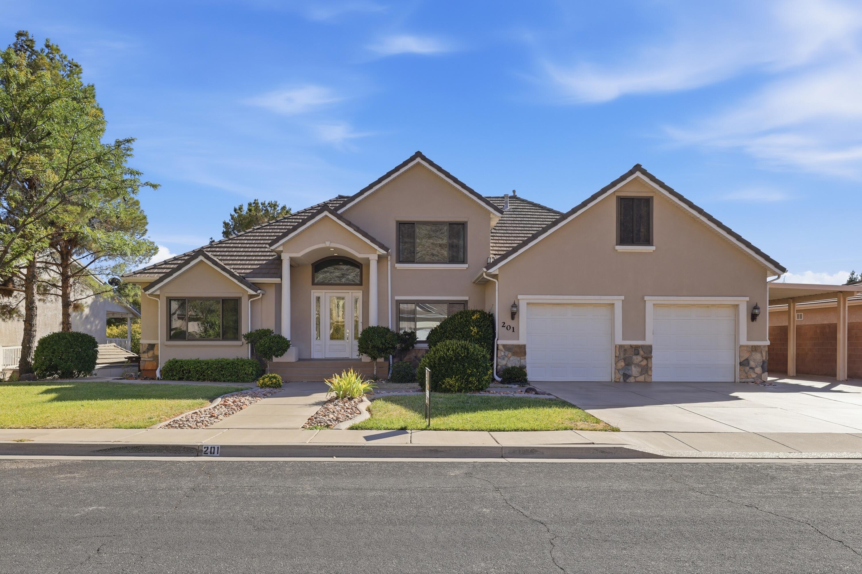Beautifully updated and meticulously maintained, this spacious home offers the perfect blend of comfort, flexibility, and income potential. The thoughtfully designed floor plan features a walkout basement complete with a full second kitchen, large family room, bonus room, and two additional bedrooms, making it ideal for multigenerational living, guests, or potential rental income.

The remodeled main kitchen showcases modern finishes and functionality, including an induction range and WiFi-enabled oven for added convenience. A reverse osmosis water filtration system and water softener are also included. The primary suite is a true retreat, featuring double closets, dual sinks, a beautifully updated bathroom, and a relaxing jetted tub.

Generously sized bedrooms and spacious living areas provide room for everyone, with the second, third, and fourth bedrooms located on the upper level, while the fifth and sixth bedrooms are situated in the walkout basement. New windows installed in 2024 enhance both energy efficiency and overall value.

Step outside and enjoy the incredible outdoor living spaces, including a patio and deck overlooking a mature, shaded backyard that's perfect for entertaining, relaxing, or enjoying peaceful evenings outdoors.

With extensive updates, abundant living space, smart-home conveniences, and exceptional versatility, this home offers a rare opportunity for homeowners seeking comfort, functionality, and long-term value. Pride of ownership shines throughout every space, making this a property you won't want to miss.