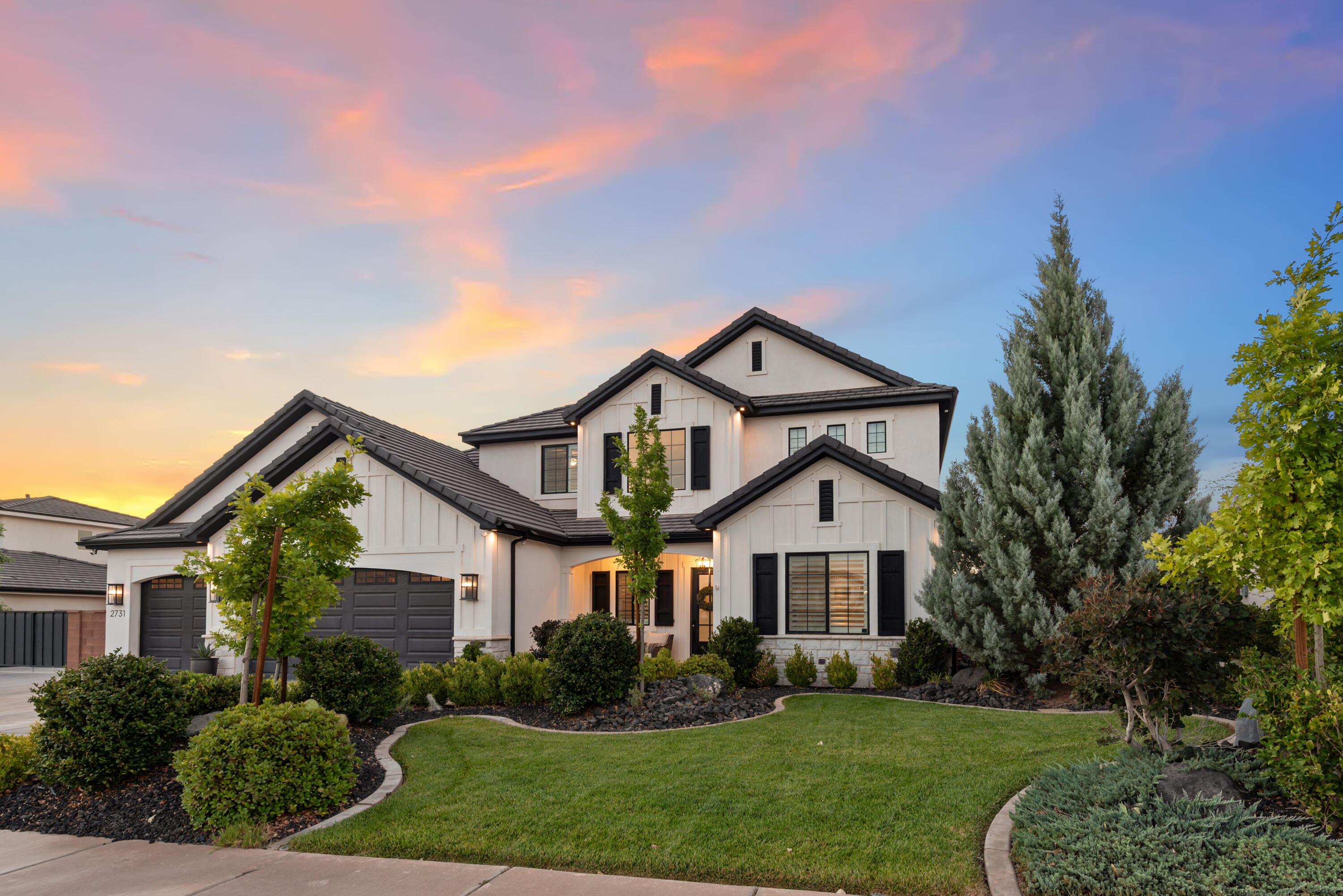 Located in the heart of Little Valley, this beautifully crafted home offers 5 bedrooms, a spacious loft, RV parking and a 3 car garage with epoxy floors. Quality craftsmanship shines throughout with custom cabinetry, quartz countertops, tiled showers & thoughtfully selected finishes. The stunning curb appeal and oversized driveway make hosting family & friends effortless. Set on one of Little Valley's most desirable streets, you're just minutes from parks, trails, pickleball courts, shopping and everything that makes this community one of Southern Utah's most sought after places to call home.