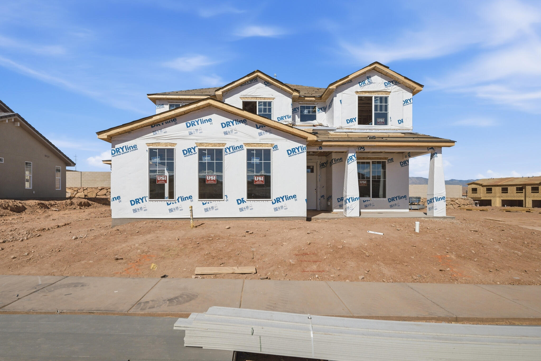 This home features enhanced curated design selections that will make you feel that you are walking through a designer's personal home. What is there not to love about an oversized third car garage and plenty of back yard space. Please reach out to schedule a showing. Thanks! All Visionary Homes are built with 2x6 framing & R-50/R-19 insulation for extra heat-cooling efficiency. Estimated completion middle of July.