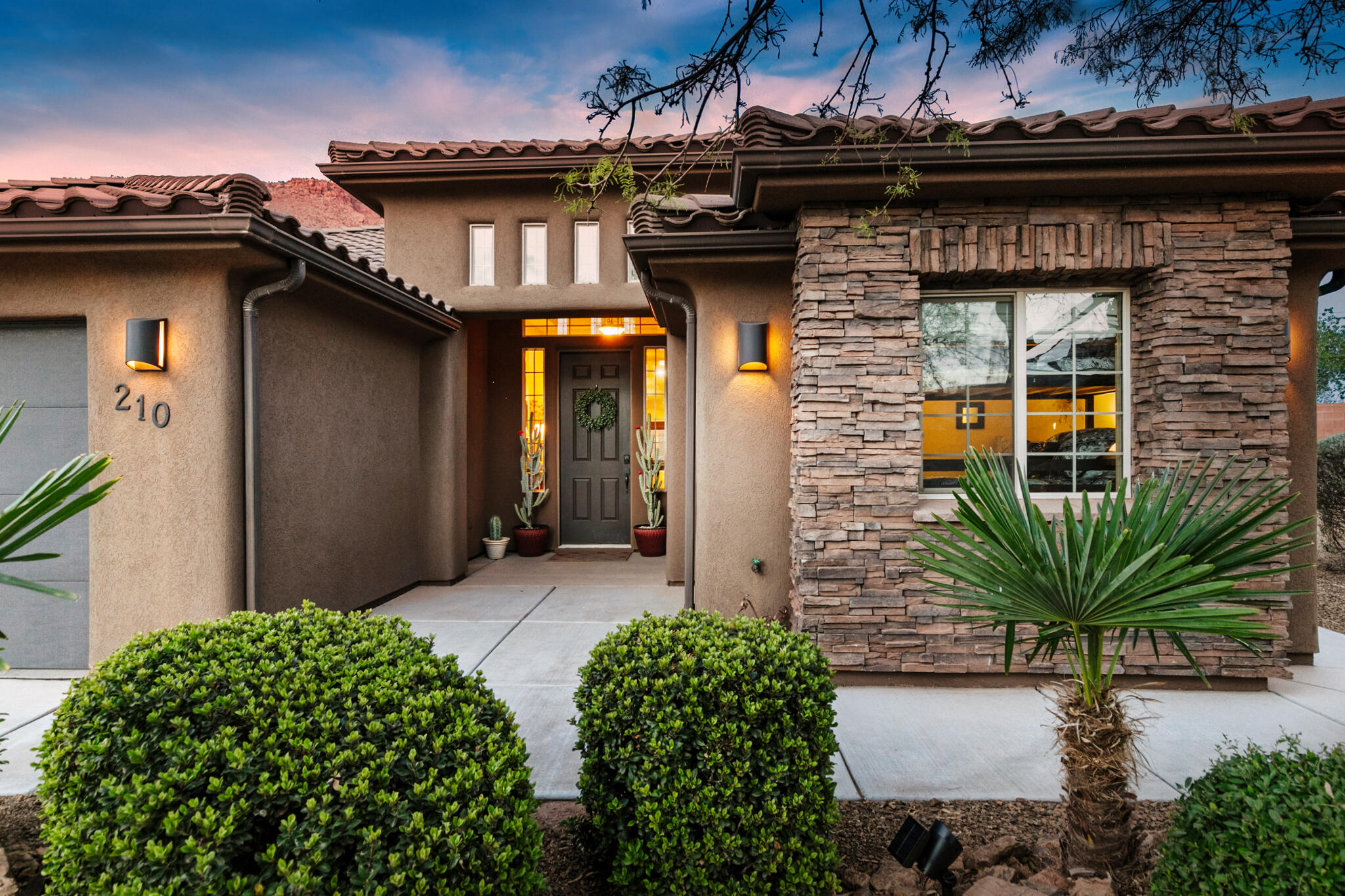 Welcome to this exceptional home in the highly sought-after Talon Cove community of Ivins. Ideally located near Black Desert Resort and Snow Canyon State Park, this property offers the perfect blend of comfort, scenery, and the Southern Utah lifestyle.
Set on the largest yard in the community, the backyard is designed for both relaxation and entertaining, featuring a private pool, expansive outdoor space, and a perfectly shaded patio in the afternoons. Enjoy breathtaking red rock views right from your backyard, creating a setting that is both peaceful and unforgettable.
Inside, the home features a bright, open floor plan with spacious living areas and abundant natural light. The kitchen flows seamlessly into the main living space, making it ideal for gathering and entertaining, while the primary suite offers a comfortable retreat.
The home is being sold nearly fully furnished, creating a rare turnkey opportunity so you can move in and start enjoying it right away. Whether you are looking for a primary residence, second home, or investment property, this home offers an unbeatable combination of space, privacy, convenience, and iconic Southern Utah views.
Inside, the home features a bright, open floor plan with spacious living areas and abundant natural light. The kitchen flows seamlessly into the main living space, ideal for gathering and entertaining, while the primary suite offers a comfortable retreat. Offered fully furnished, this home presents a rare turnkey opportunity, perfect as a primary residence, second home, or investment property, with an unbeatable combination of space, privacy, and iconic Southern Utah views.