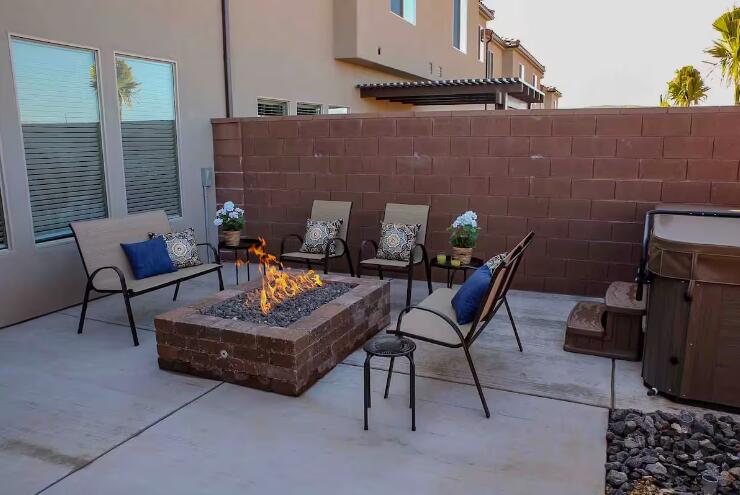 Fully Furnished Vacation Rental in Amazing Washington Location. Open Floor Plan with 3/4 Bath on Main Floor. Outstanding Private Patio with Grill, Fireplace and Hot Tub. Quartz Counters, Stainless Appliances, Walk in pantry and dedicated Owners Closet under Stairs. Upstairs is a 2nd Large Family Room, Primary Bedroom with Attached En Suite Bathroom. Separate Tub and Shower and Walk in Closet. 2 Additional Bedroom, Full Bathroom and Laundry. Shared RV Parking on Site, Private Community Pool heated year round. Access to Biking and Hiking Trails. Close proximity to freeway, shopping and dining. Square footage figures are provided as a courtesy estimate only. Buyer is advised to obtain an independent measurement