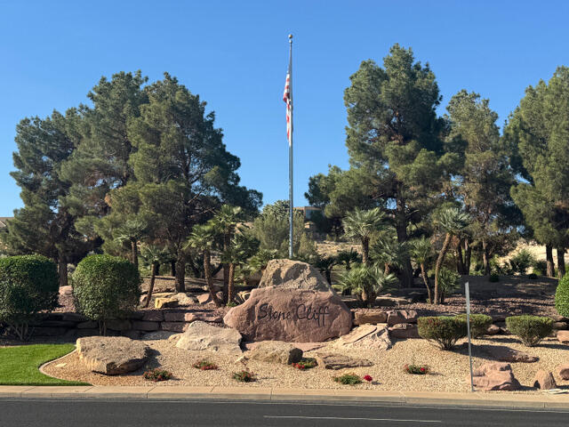 Perched at the pinnacle of the ridge this is a rare property with 360 degree views of red cliffs, open basin, and sky. It is one of the last ridge lots in the exclusive gated community of Stone Cliff.