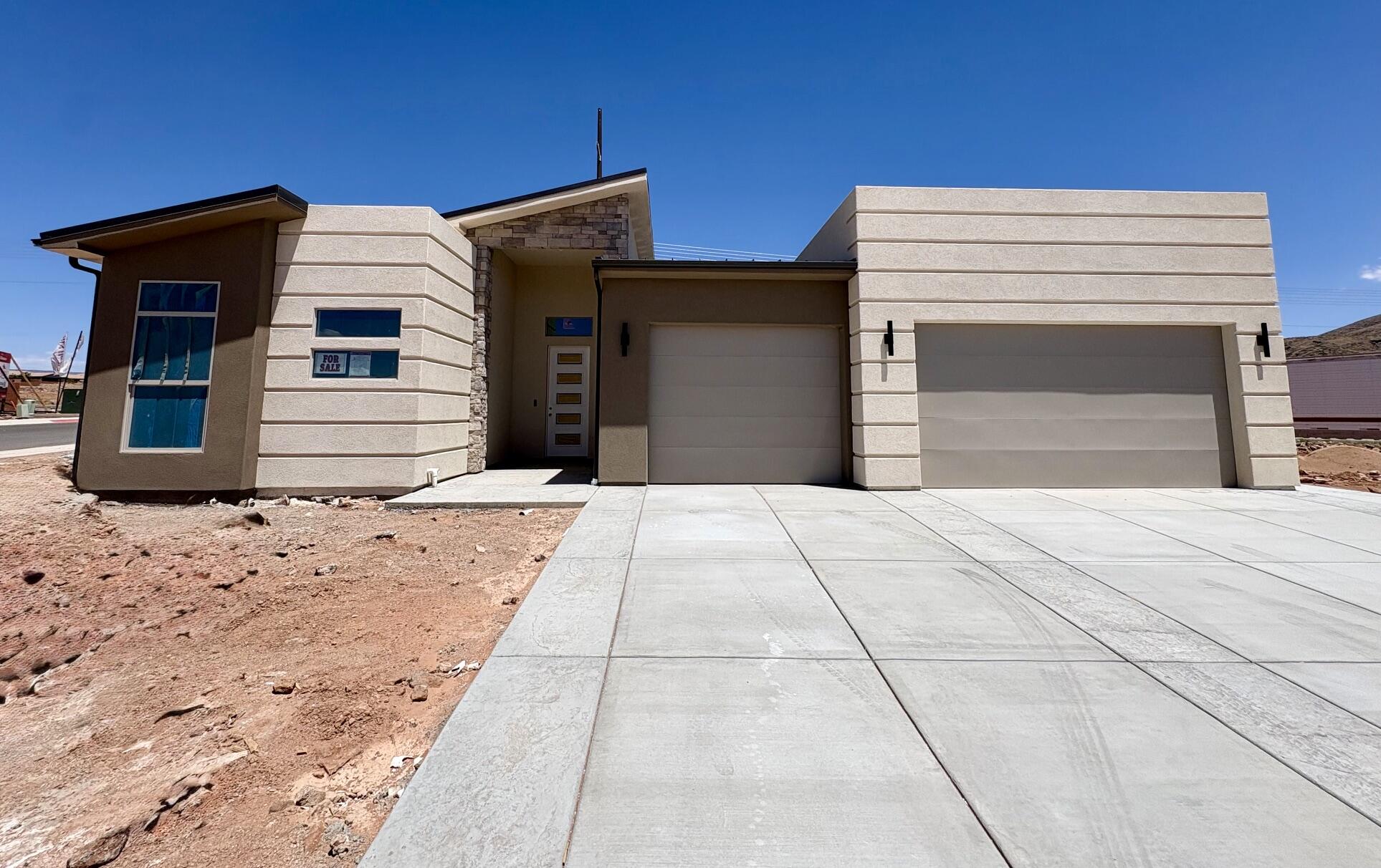 Check out this CASITA plan! This single story home has a total of 2,459 sq ft. The main house has 3 bedrooms and 2 baths with a 3 car garage.  The casita has living area, kitchenette, 1 bedroom, 1 bath with stacked washer/dryer hookups, access casita from main house or exterior covered patio entry. Featured throughout entire home LVP flooring in main living areas, soft close cabinets, quartz countertops throughout, 8' glass front door, tiled tubs and showers, black plumbing fixtures, front and backyard landscaping too! Come by and see the S&S Homes' difference! Call or text to set up a time to view this home!