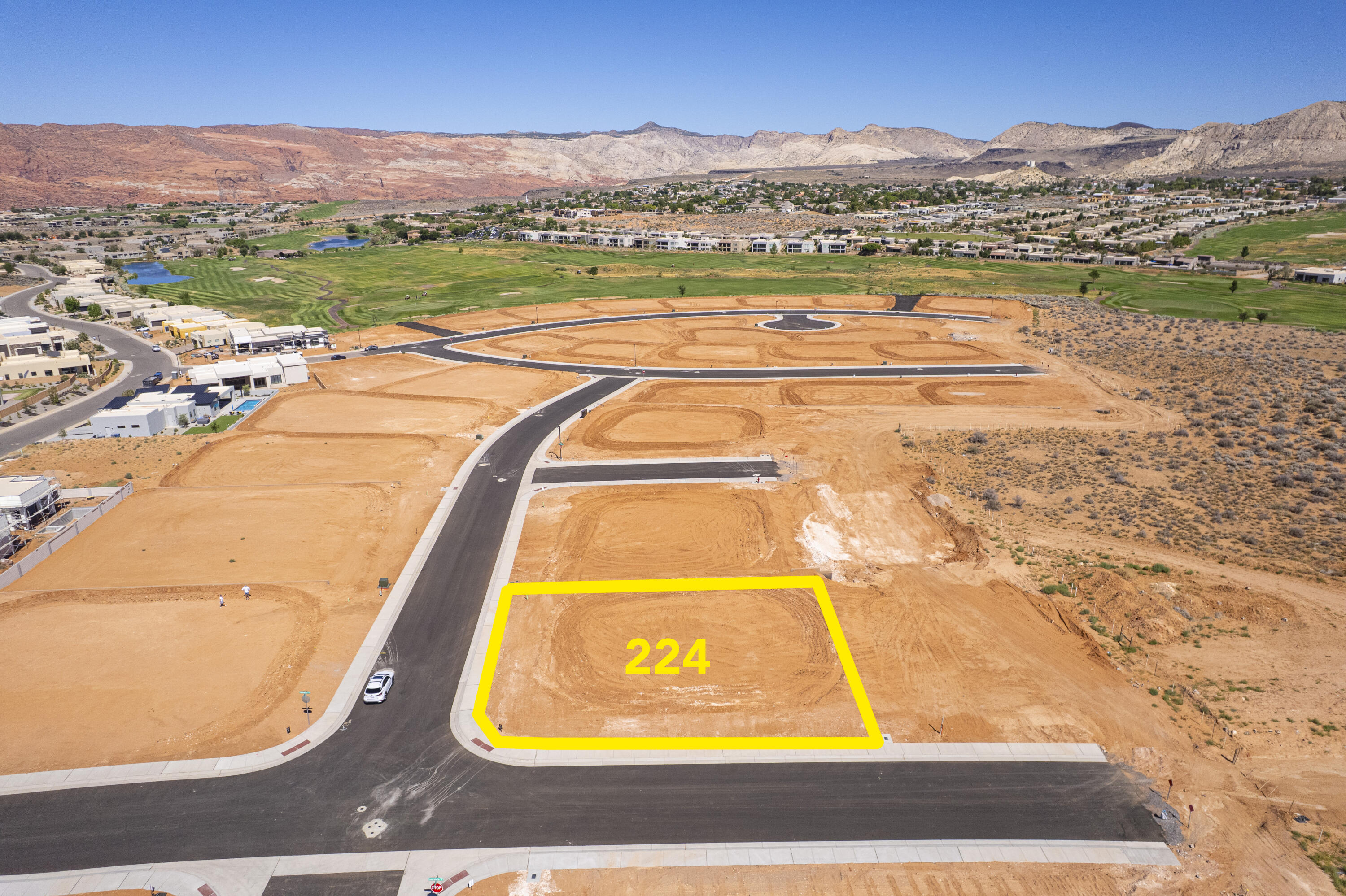 Prime .29- acre lot in the prestigious Yellow Knolls subdivision at the Ledges of St. George.  Enjoy stunning views of Snow Canyon, Fish Rock and the golf course. Perfect for a custom home surrounded by red rock beauty and outdoor adventure.