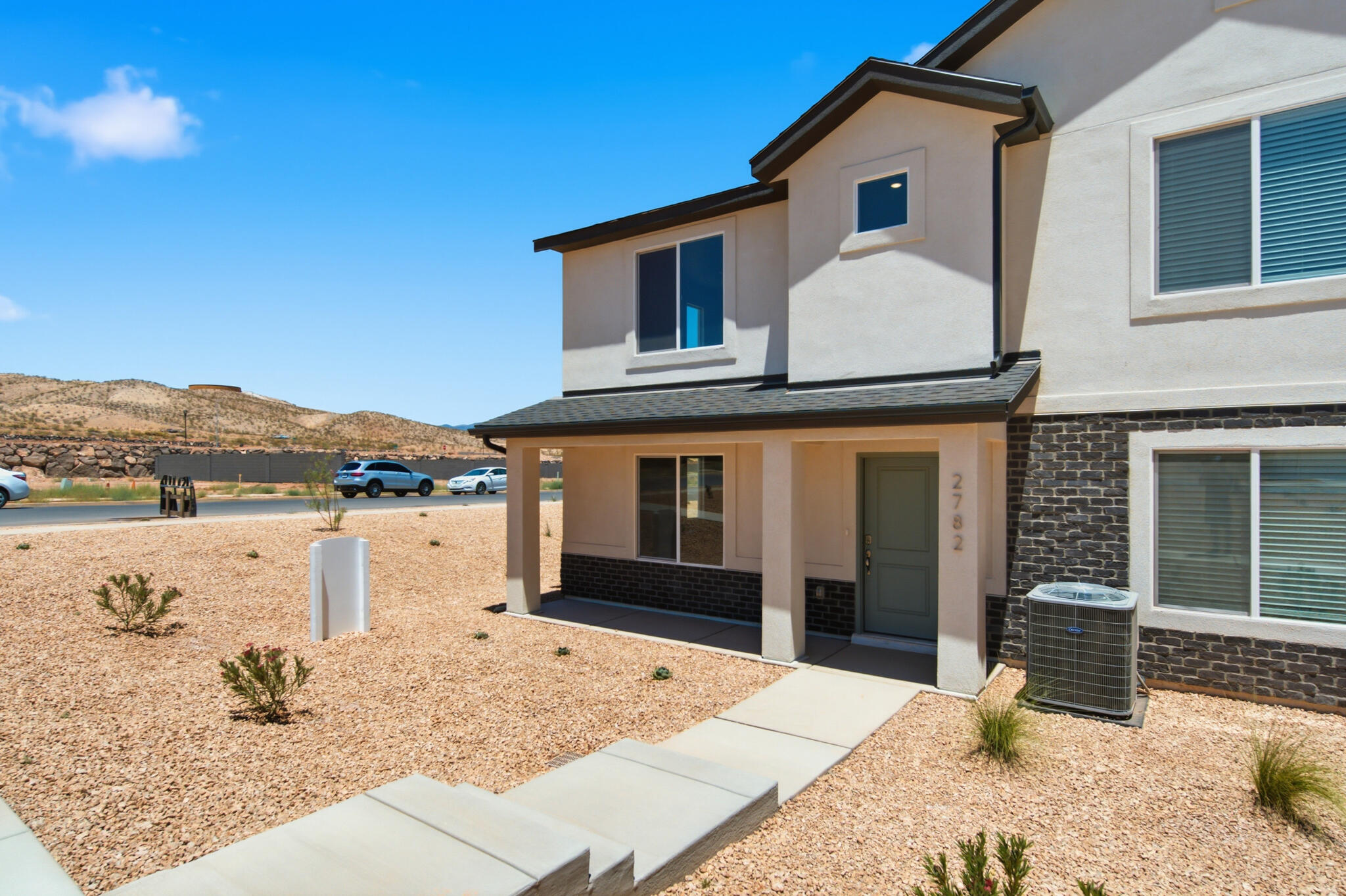 Welcome to the END UNIT Dalton in desirable Long Valley! This thoughtfully laid out floor plan has 3 bedrooms, 2 baths, and a 2-car garage. Long Valley features amazing amenities that include swimming pools, hot tub, pickleball courts, playground, movie lawn, terra-park, trails, and so much more! The home is equipped with smart home technology, is on Dixie Power, and is energy efficient, adding even more value to your purchase! Pictures are of similar floor plan, square footage is provided as a courtesy and based on building plans. Please call/text Tyler to schedule an appointment.