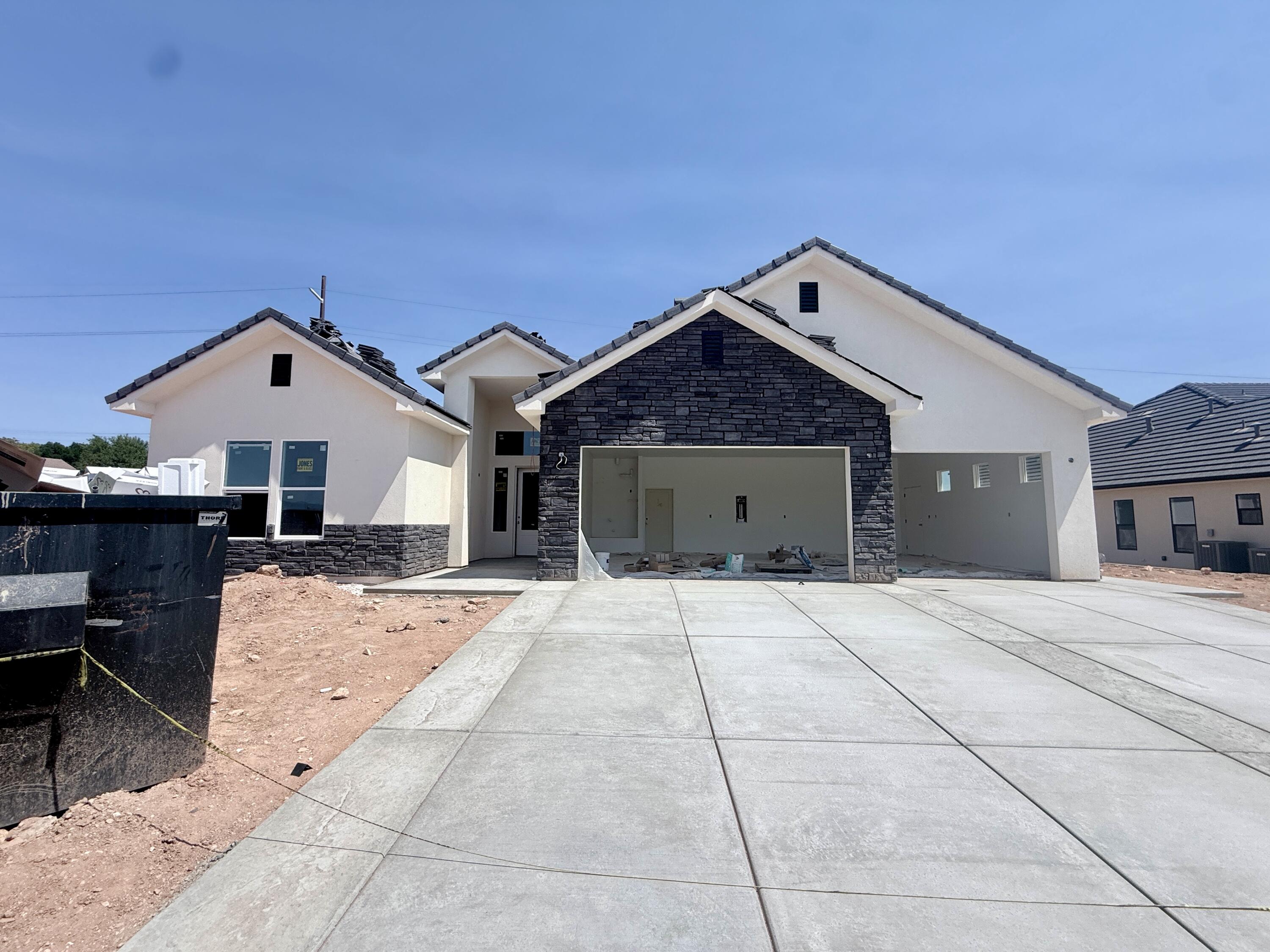 This home has a beautiful ADU with its own laundry room, living room and kitchenette. Features include LVP flooring, quartz countertops, and soft-close cabinetry throughout. It also includes a smart home package with a Wi-Fi router, energy-efficient Ecobee thermostats, and a keyless front door lock. Backyard is 20' with no one behind you and 20' side parking.