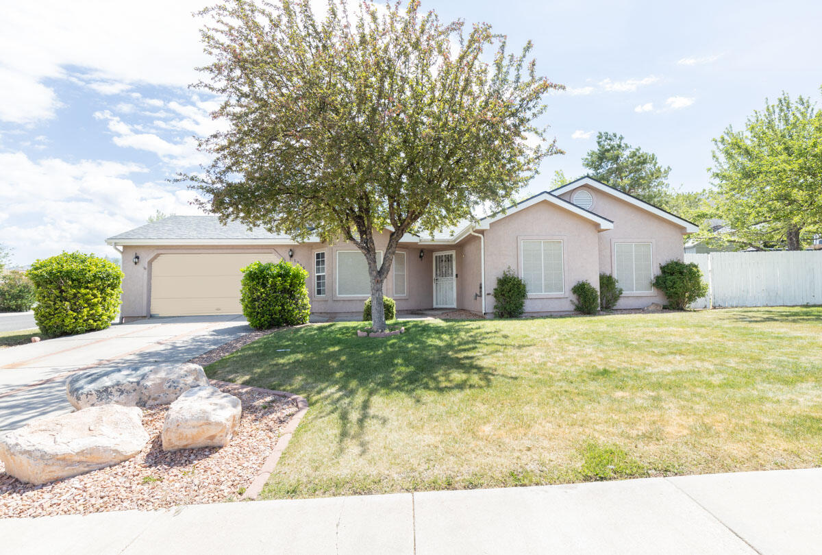 Beautifully updated 3 bed, 2 bath home on a spacious corner lot in Cedar City's desirable Rocking Horse subdivision! This move-in ready property features a brand new Malarkey Storm Gray roof with dark bronze drip edge, 4 new turtle vents, upgraded electrical sub-panel, new furnace and A/C condenser units, fresh 3-tone interior paint, and a new Midland garage door in Light Almond. The kitchen includes a new GE stainless steel dishwasher with sanitize and Dry Boost features. Sitting on a .17-acre lot with a 2-car garage, this home offers major system upgrades, modern curb appeal, and peace of mind for years to come. Homes with this level of improvement and value don't last long! Seller is RE Agent in Utah