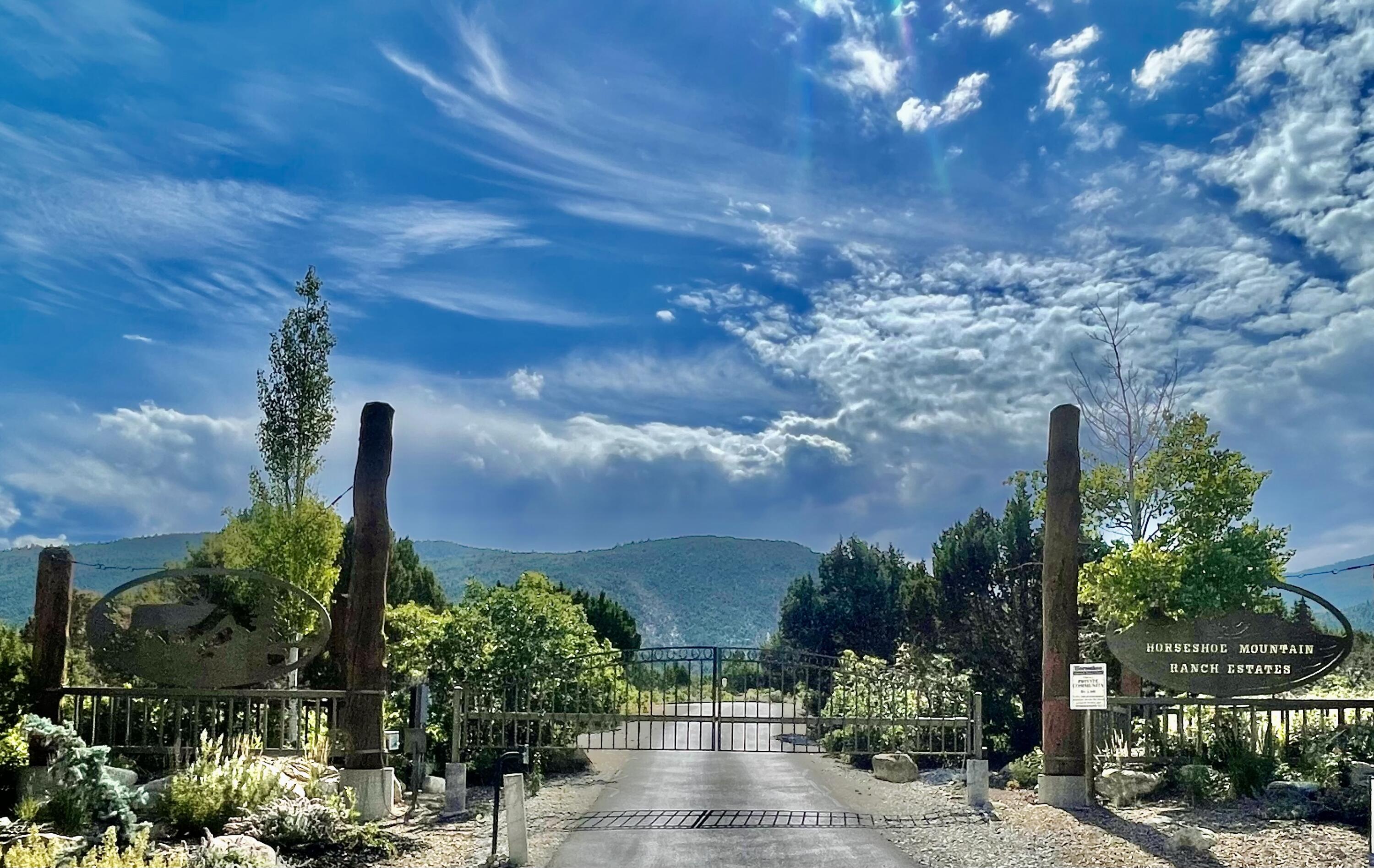 Your dream mountain home awaits on this gated, 8.36 acre, elevated homesite with picturesque views. Horseshoe Mountain Estates provides a private mountain setting, while remaining outside of more densely developed markets. With year-round access, your future home will be suitable for either a full-time or seasonal use residence. Possible Seller Finance available

HOA Dues are billed annually and cover the following: Culinary water, road maintenance, common areas, park, pavilion, trout pond, gated entry and road snow removal.

Appointment required for access
Buyer to verify information