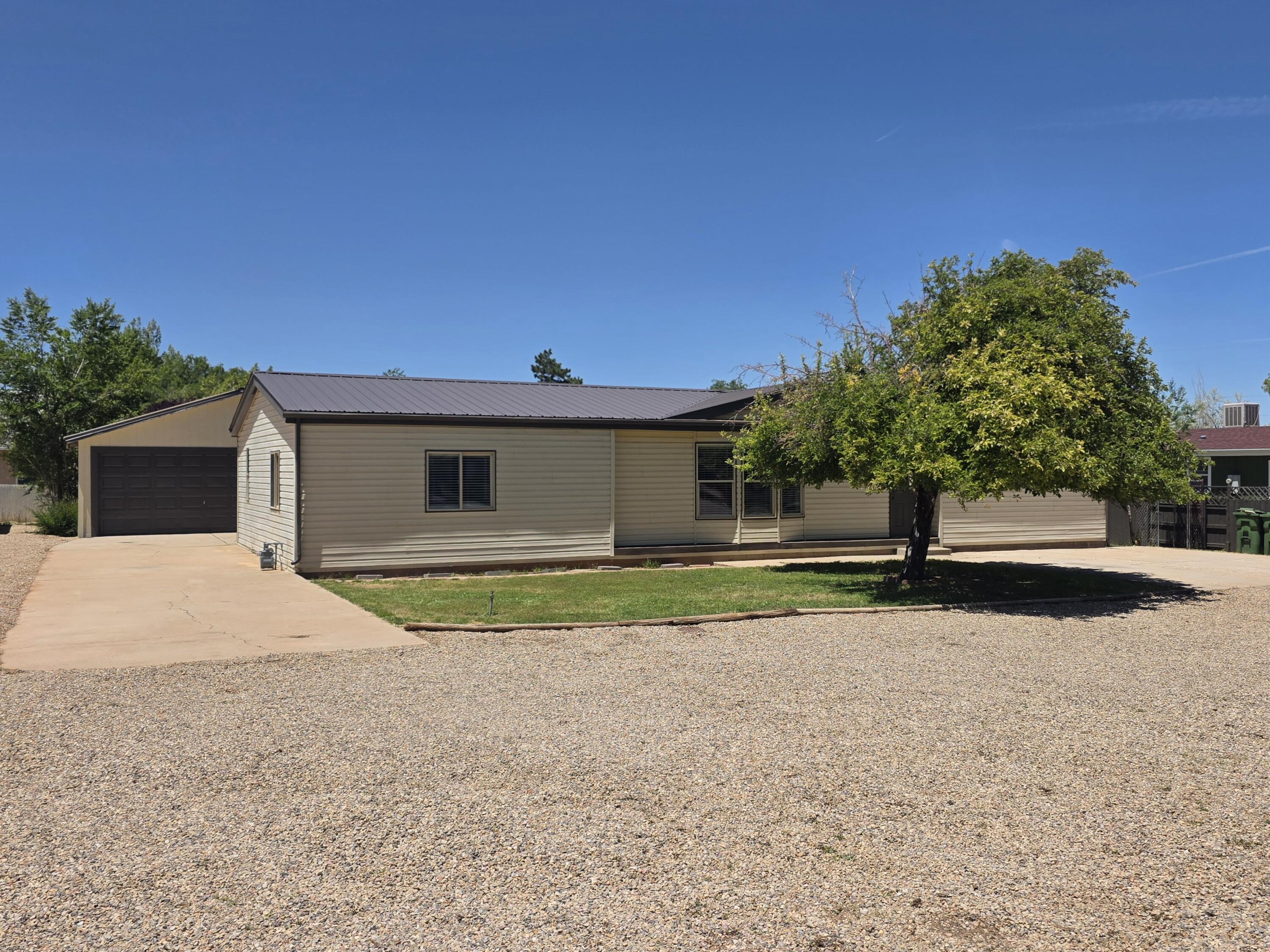 Move-in ready 3-bedroom, 2-bath home on the desirable east side of Parowan! Recent updates include fresh paint, new floor coverings, light fixtures, and appliances. Enjoy beautiful mountain views, a covered rear porch, and a detached 2-car garage. Located in a peaceful, tranquil setting, this charming home offers comfort, convenience, and small-town living at its best.
