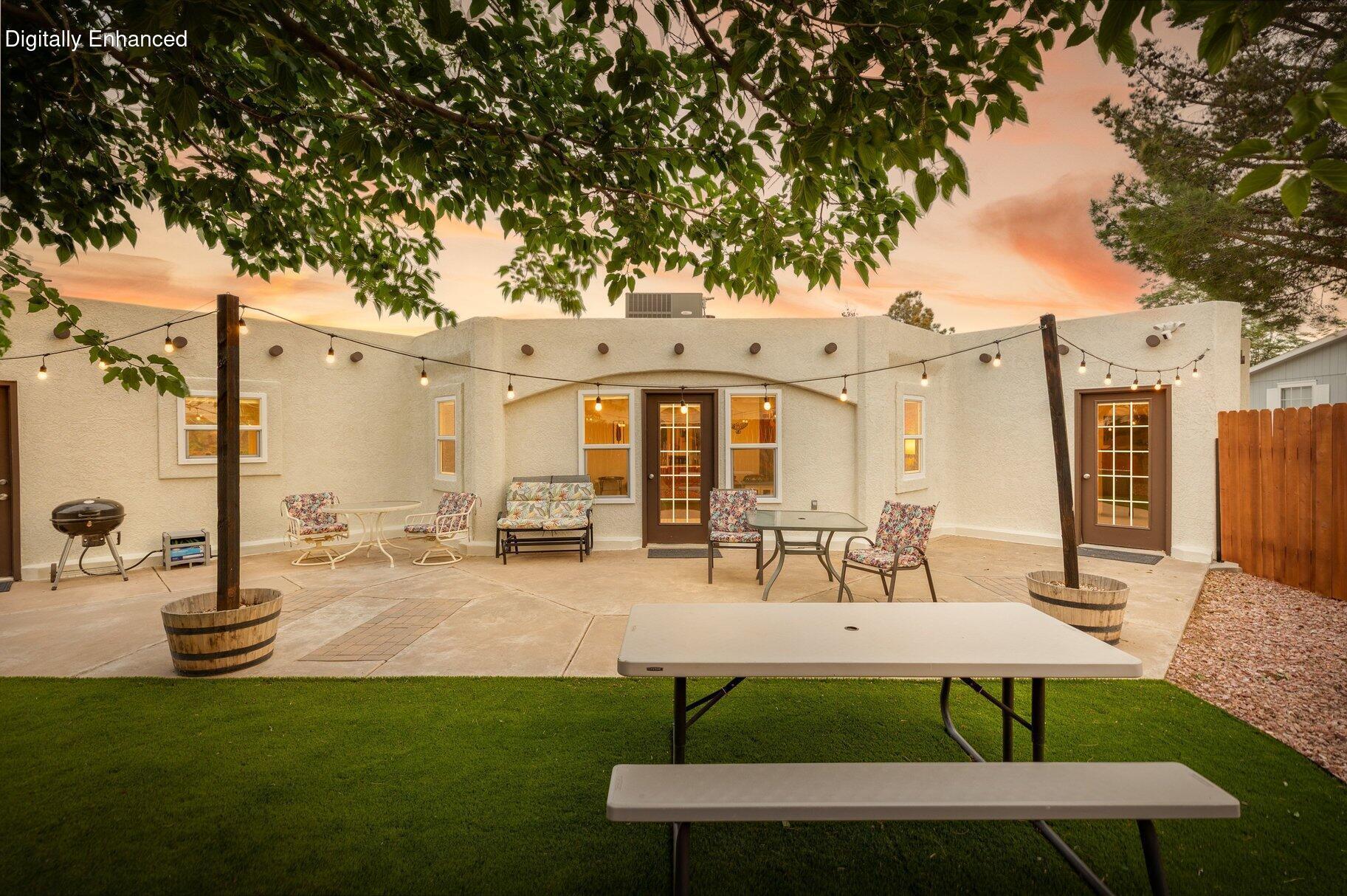 Investor opportunity in the heart of Southern Utah! This recently updated 3-bedroom, 2-bath home is currently operating as a successful short-term rental with a rare, grandfathered STR permit through the City of La Verkin. With nearly 100 five-star reviews, this well-established short-term rental is being sold fully furnished--ready for immediate use or income.
The home has been thoughtfully updated inside and out, offering a clean, modern feel with comfortable, guest-friendly spaces. Whether you're looking for an investment property, a second home with rental potential, or a full-time residence, this property offers the flexibility to fit your goals.

Ideally located in La Verkin, you're just minutes from Zion National Park and surrounded by some of Southern Utah's best recreation, including hiking, biking, ATV trails, and Sand Hollow Reservoir. Just a short drive away, Zion Canyon Hot Springs offers a unique guest experience with multiple mineral soaking pools, cold plunges, and spa-style amenities--an added draw for visitors to the area.

Whether you're looking to invest, vacation, or settle in full-time, this property offers the perfect blend of location, lifestyle, and income potential.
