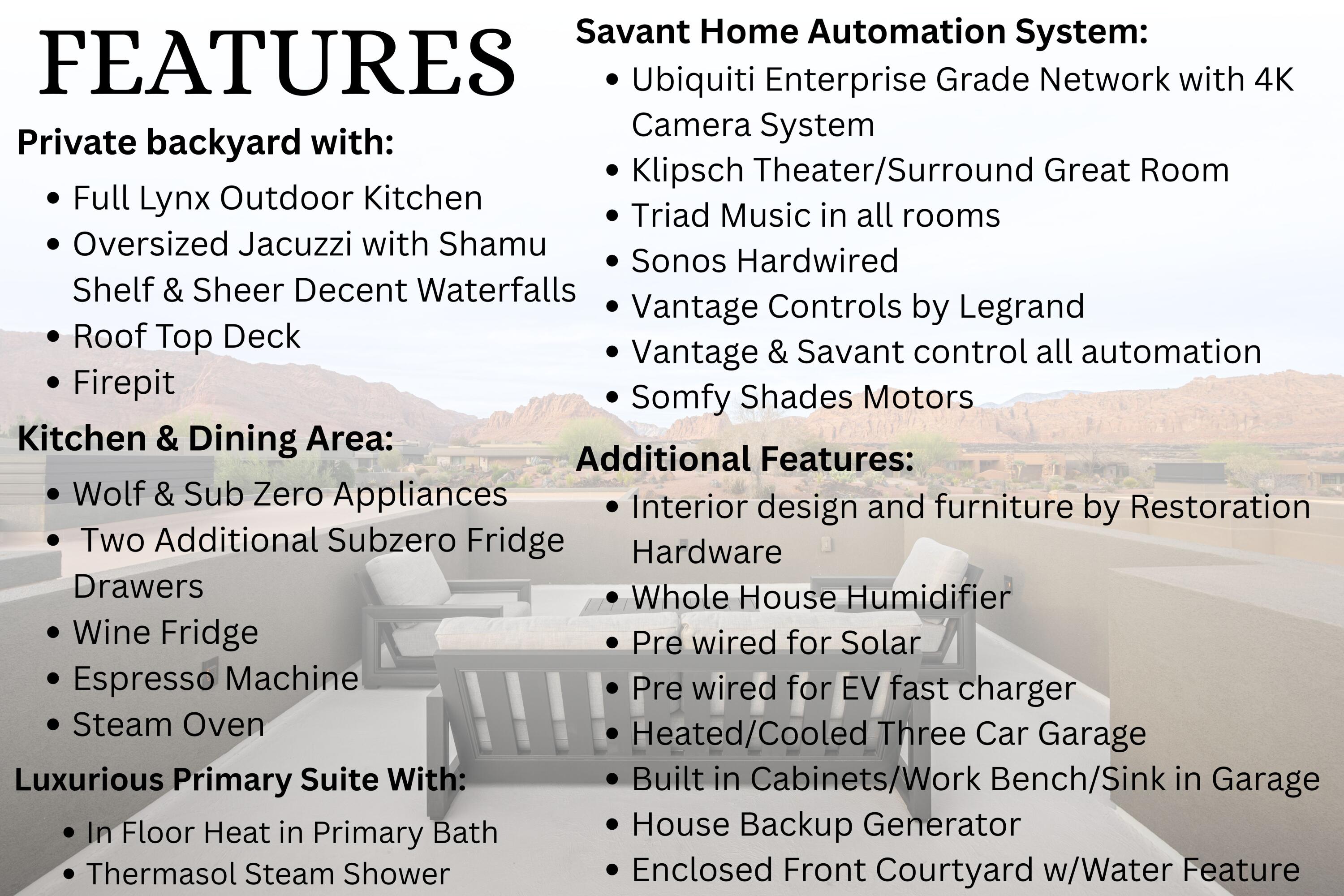 ENTRADA RESERVE AT SNOW CANYON PATIO HOMES - Residential