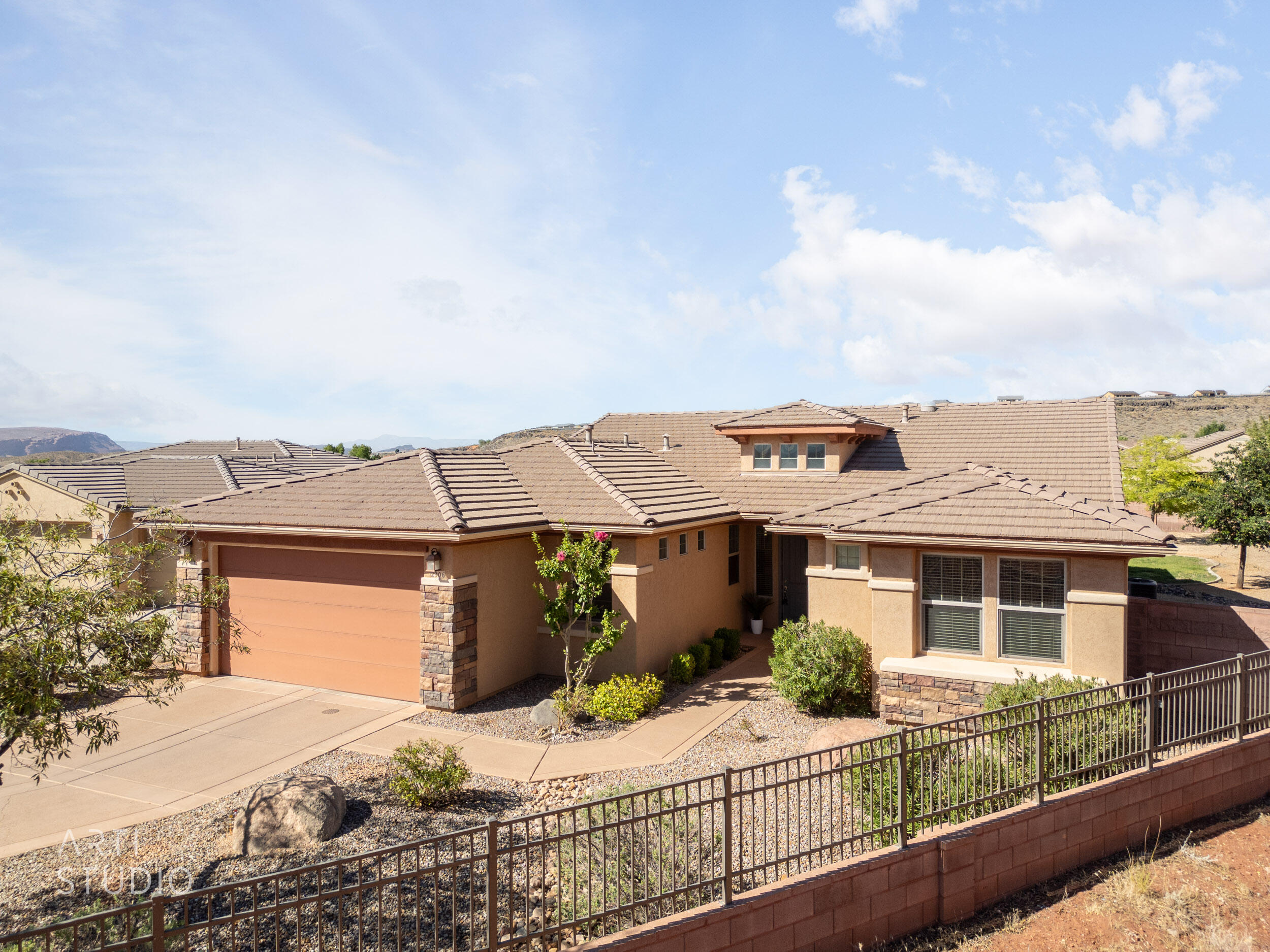 Discover the perfect blend of space, comfort, and privacy in this beautifully designed 2,006 sq. ft. home on a generous .31-acre cul-de-sac lot backing to protected open space, ensuring no future neighbors to the northwest. The spacious great room is ideal for gathering and entertaining, while the flexible floor plan offers 3 bedrooms, 2 baths, a dedicated office, and a versatile flex room for a media room, fitness studio, hobby space, or second living area. Escape to the oversized primary suite with an expansive walk-in closet. The large backyard includes a storage shed and room to enjoy the outdoors. HOA amenities include indoor and outdoor pools, fitness center, pickleball and tennis courts, plus scenic walking and hiking trails.