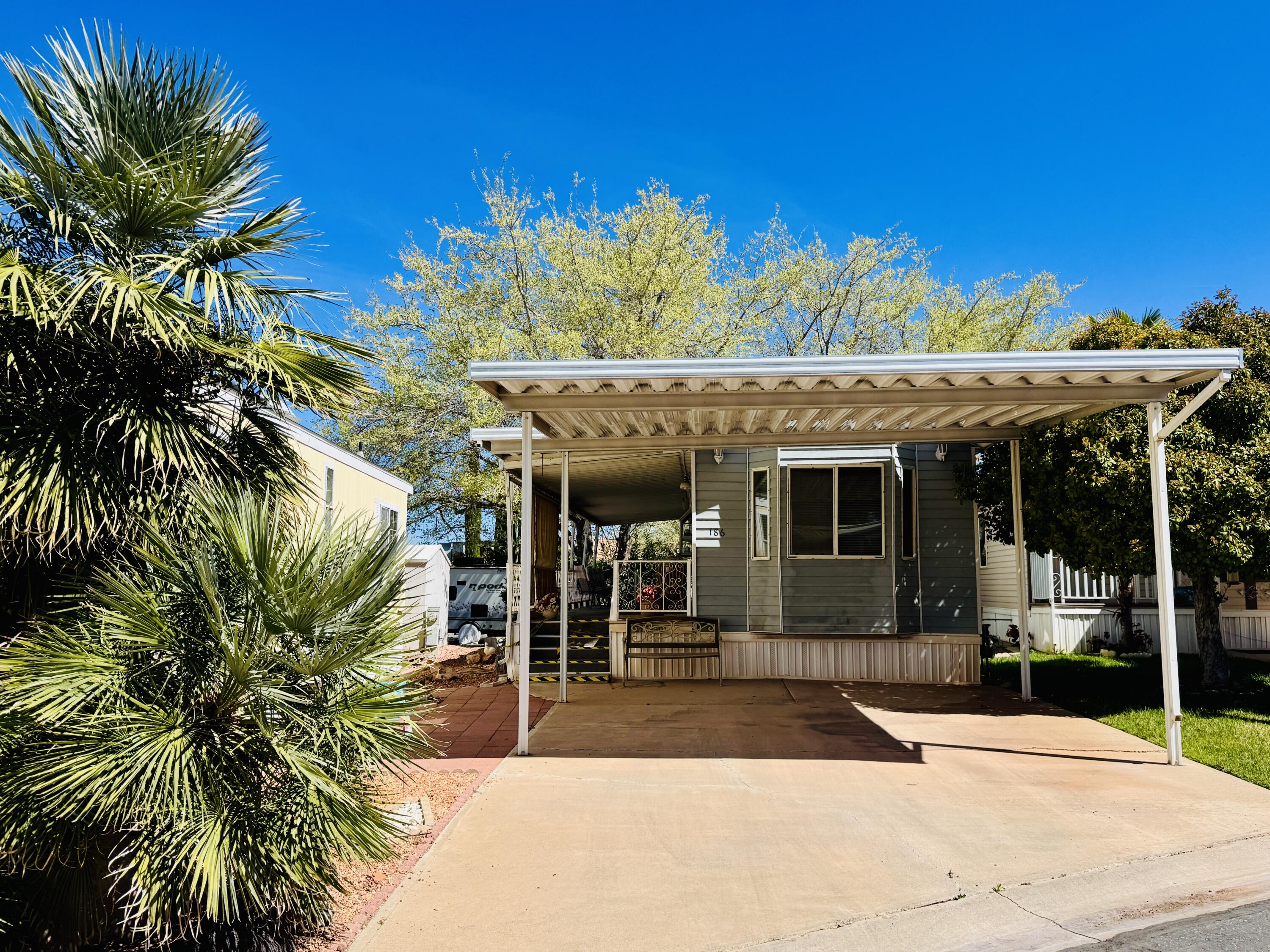 Lowest-priced opportunity in Winter Haven! Located in a desirable 55+ community, this 1 bed / 1 bath home offers covered parking, storage shed, and great potential for the right buyer. Priced to reflect needed repairs and updating, this property is being sold strictly as-is and offers an affordable opportunity to own in a convenient Washington location. Cash buyers preferred. Buyer to verify all property details, lot information, square footage, and construction type.