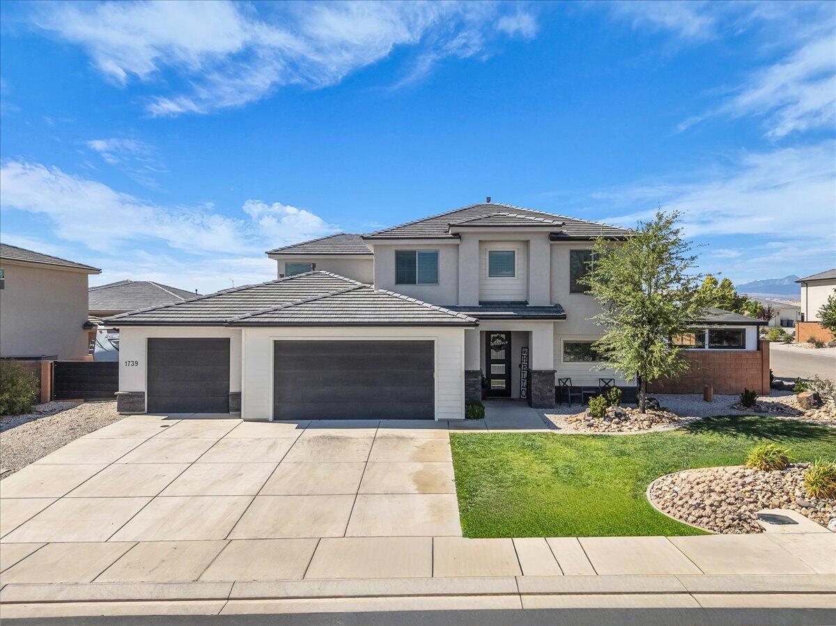 Beautifully maintained and thoughtfully designed, this spacious 6-bedroom home offers the perfect blend of comfort, function, and outdoor living. The open-concept layout features two large living rooms, a dedicated office, and a stunning kitchen with a large walk-in pantry, oversized island, and abundant natural light. The inviting family room is centered around a gorgeous fireplace with custom built-ins, creating a warm and welcoming atmosphere throughout. Step outside to your own private backyard retreat complete with a sparkling pool, in-ground trampoline, fire pit with built-in seating, mature landscaping, and plenty of space to entertain or relax. A powered outdoor workshop adds incredible versatility, while the chicken coop offers a touch of country charm. The climate-controlled garage provides year-round comfort and functionality for hobbies, storage, or vehicles. Situated in a desirable neighborhood