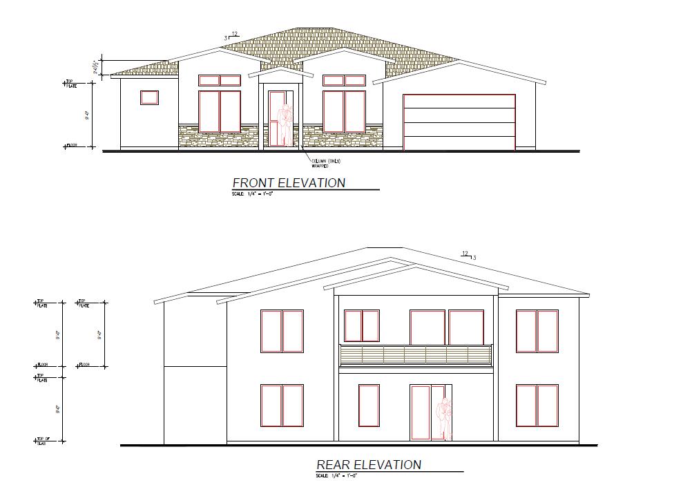 Beautiful under construction home with a walkout basement and views of Pine Valley!