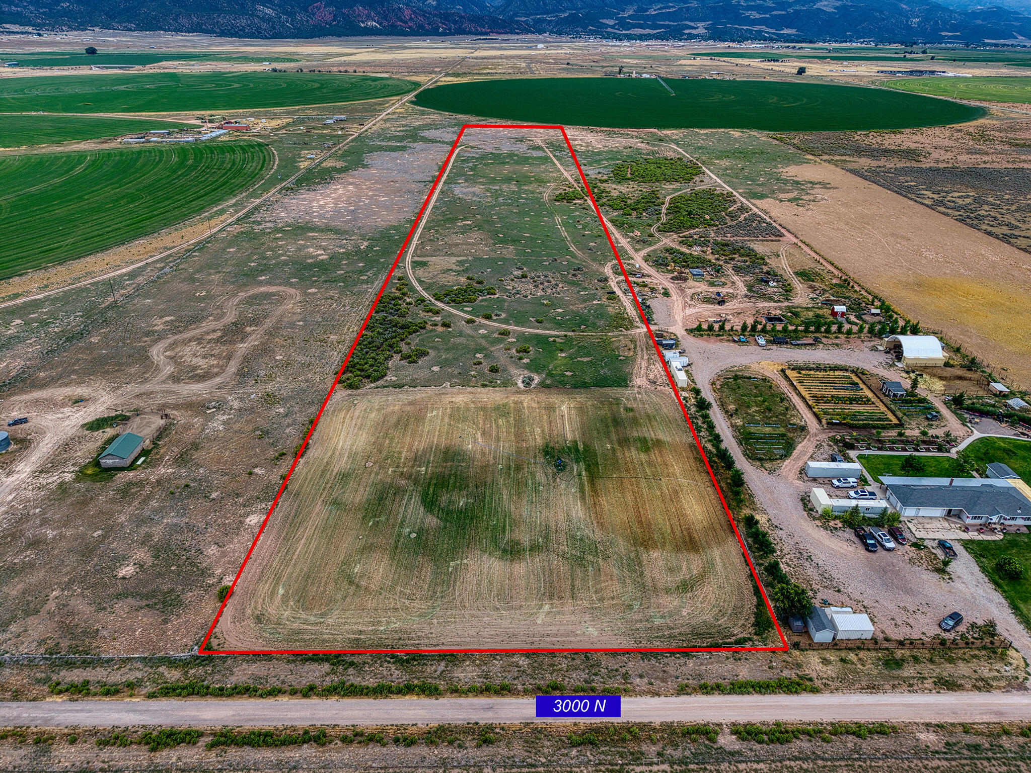 This expansive 17.93-acre lot, located just west of Parowan, Utah, offers the perfect canvas to build your dream home, farmstead, or private retreat. Fully fenced and zoned Agricultural 20, the property provides plenty of space for livestock, gardening, or outdoor activities. While there are no utilities currently on the property, this blank slate gives you the freedom to design your ideal setup exactly the way you want. Don't miss this rare opportunity to own a sizable piece of Utah's scenic countryside and create your own slice of paradise.